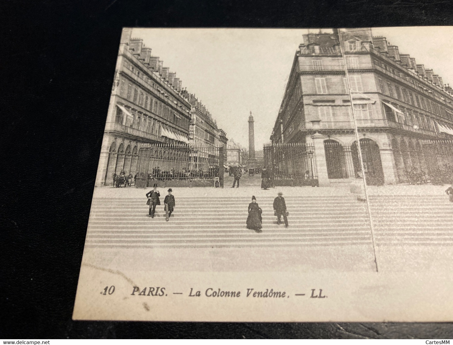 Paris RARE Carte Postale Stéréo La Colonne Vendome - Estereoscópicas