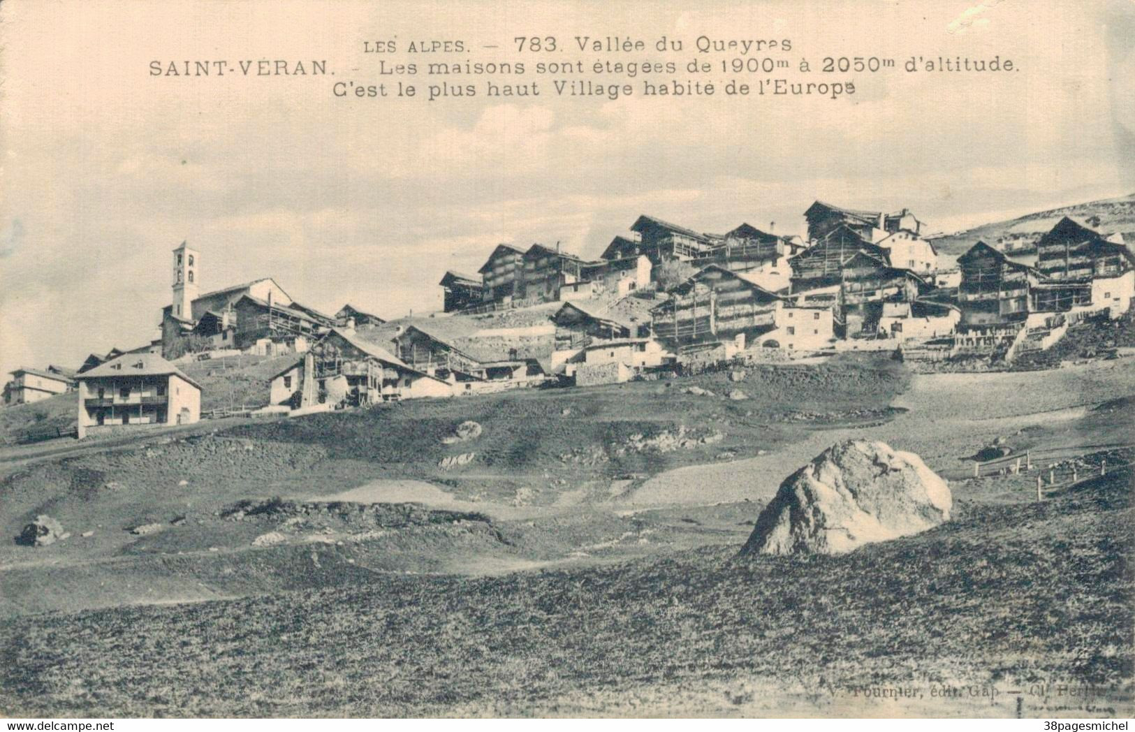 I1503 - SAINT VERAN - D38 - Vallée Du Queyras - Saint-Vérand