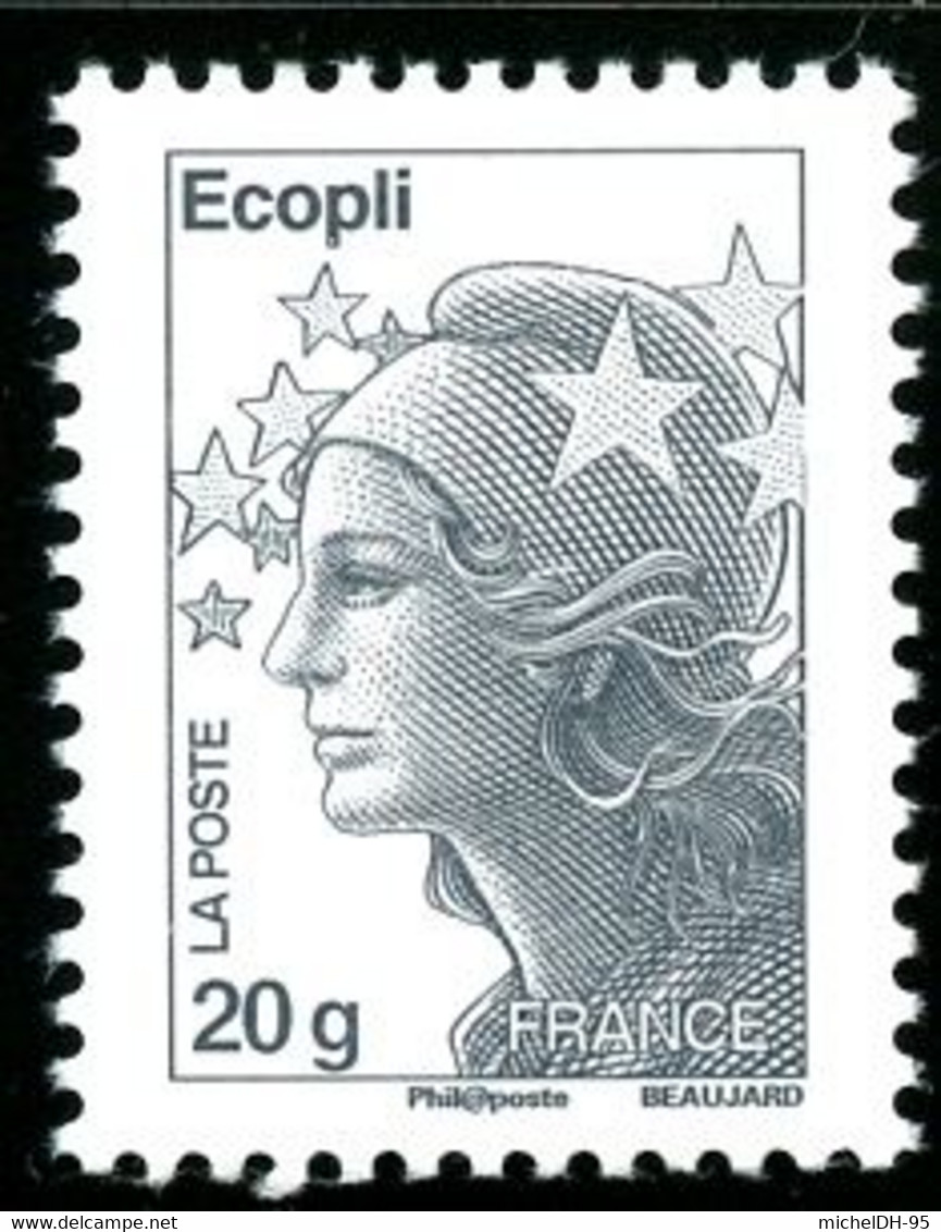 FRANCE 2011 - Marianne De Beaujard Variétée Sans Bde Phosphore- NEUF - No 4565a - Cote 2,40 € - Ongebruikt