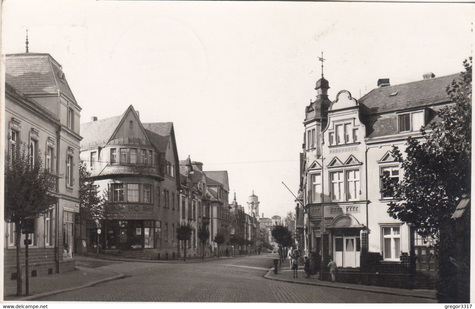 A9642) ZEULENRODA - STALINSTRAßE - Ecke Alleestraße  ALT !! Gel. Barth - Haus DETAILS Usw. - Zeulenroda