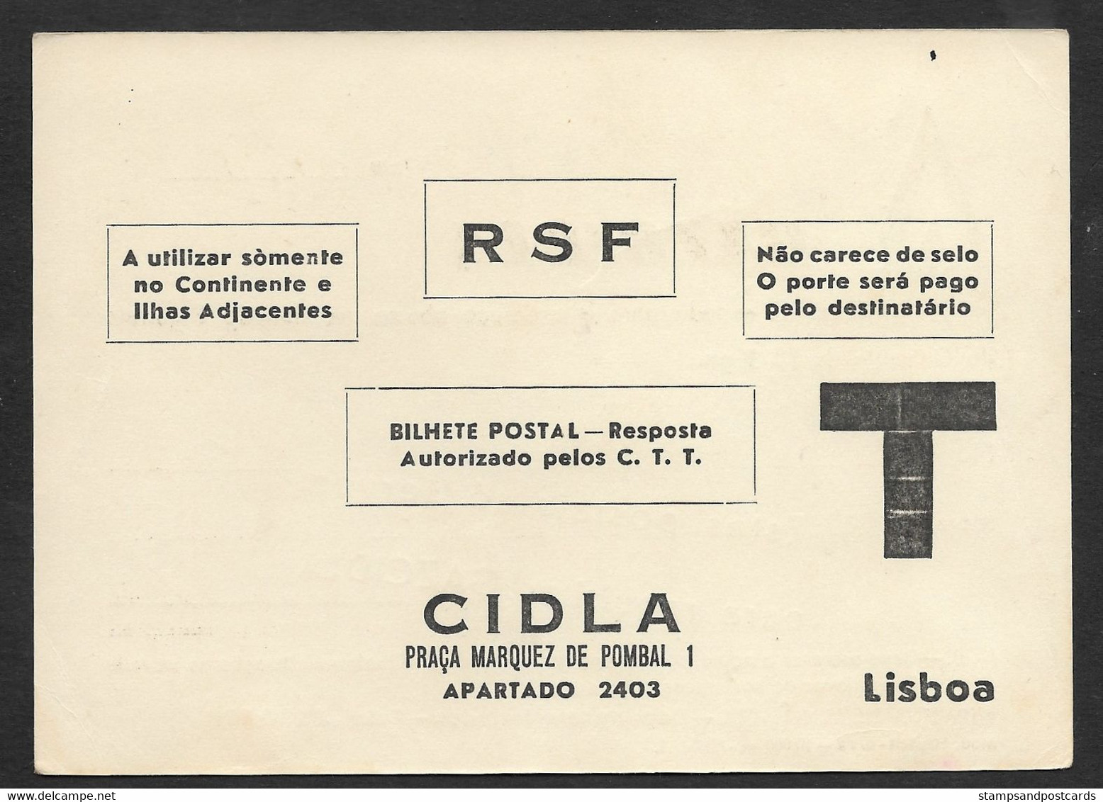 Portugal Entier Postal Réponse Payée 1969 Gazcidla Demande Bouteille De Gaz Stationery Paid Reply Gas Bottle Requisition - Gas