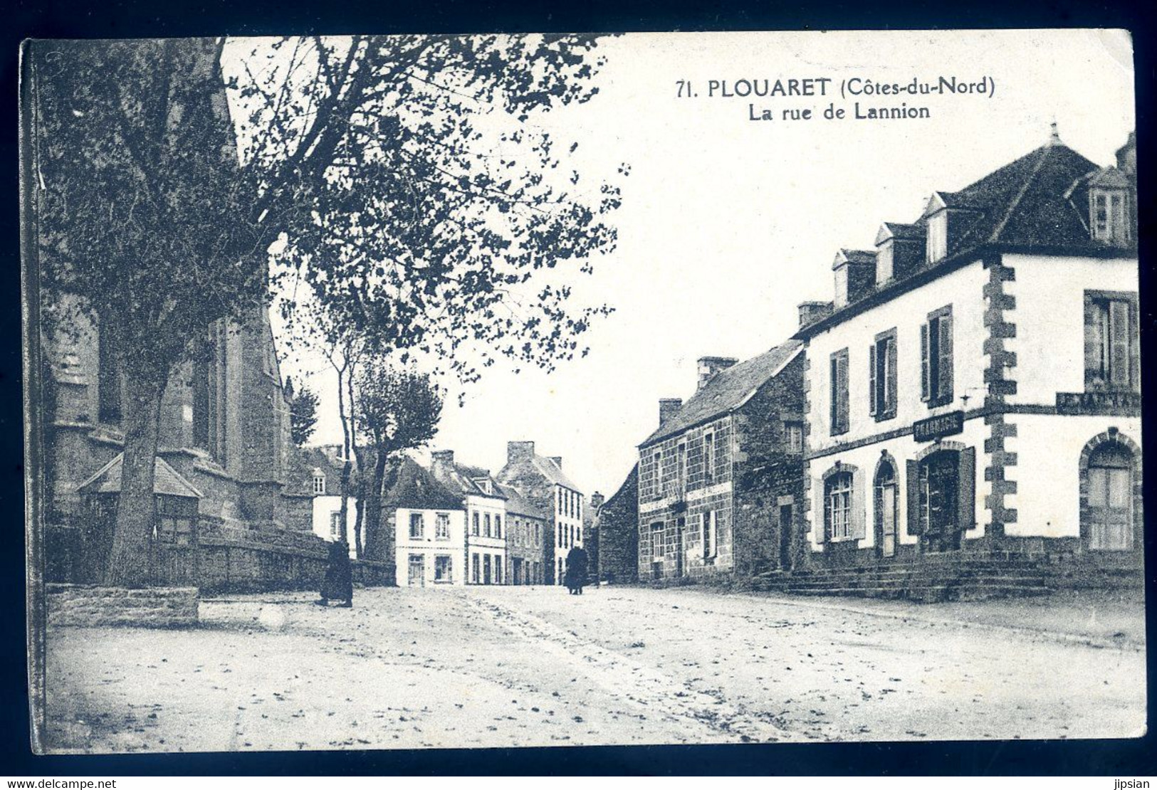 Cpa Du 22  Plouaret  --  La Rue De Lannion     FEV22-56 - Plouaret