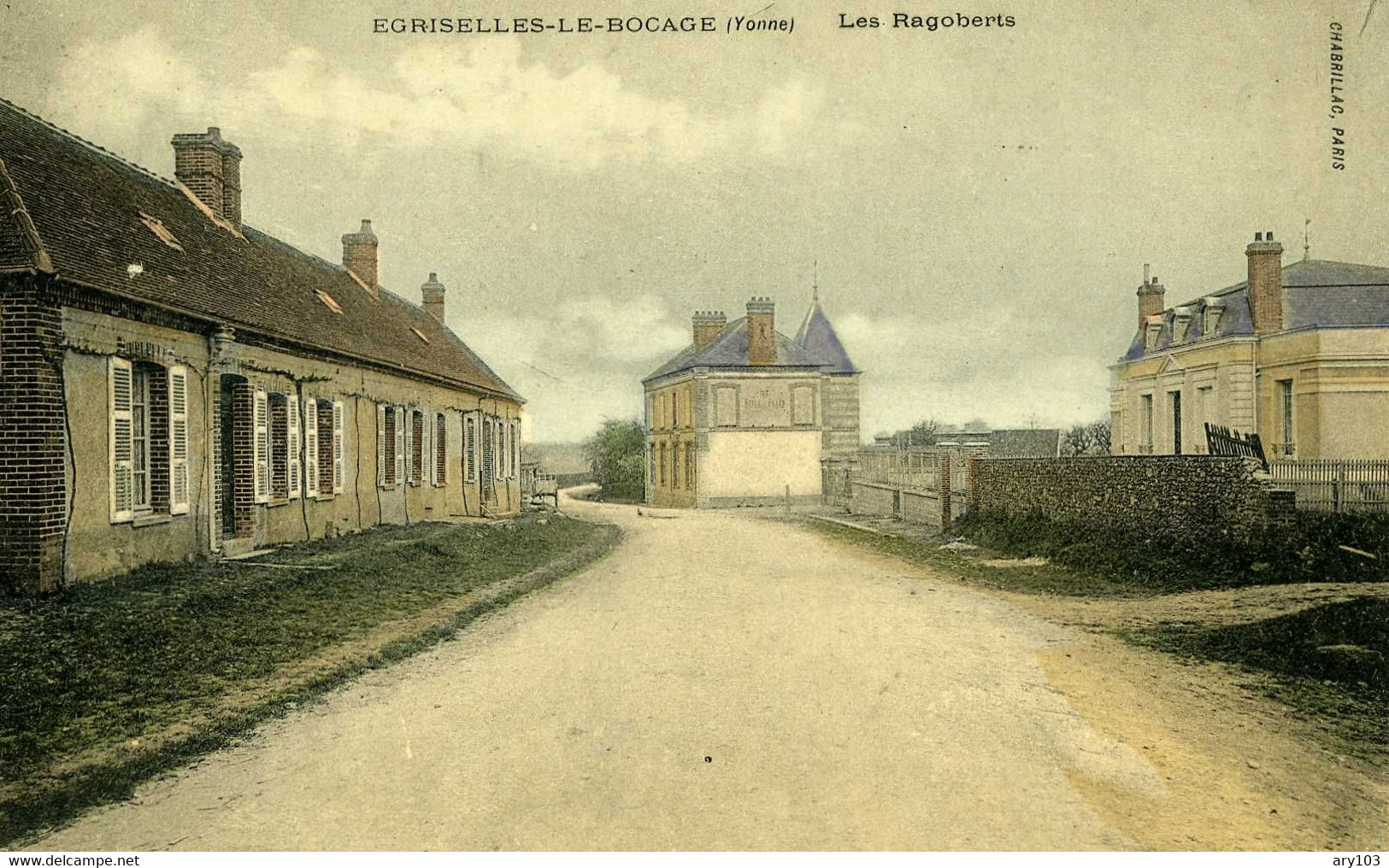 89_ Yonne _Egrisellees-le- Bocage - Les Ragoberts (344hab. ) - Egriselles Le Bocage