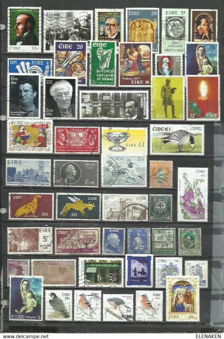 R136-LOTE SELLOS DE ESTADO DE IRLANDA,SIN TASAR,SIN REPETIDOS.ANTIGUOS Y MODERNOS. ********************* STATE STAMPS LO - Collections, Lots & Séries