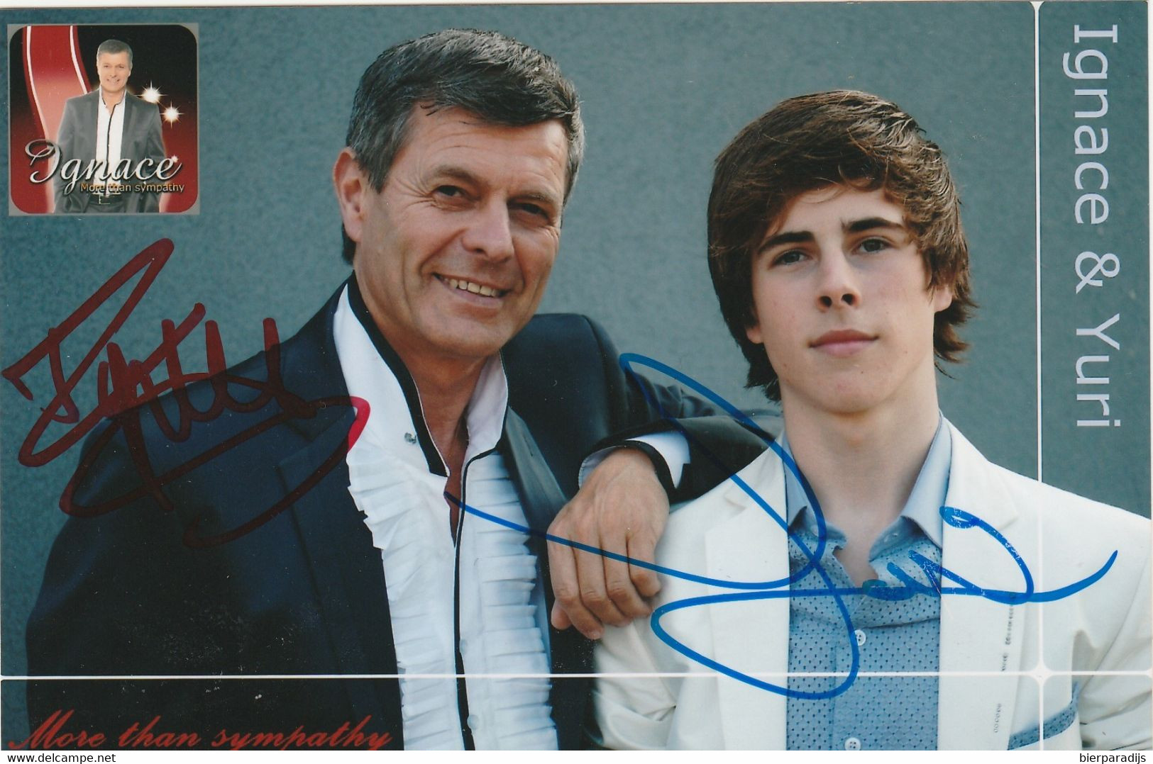 Ignace     En   Yuri - Autographes