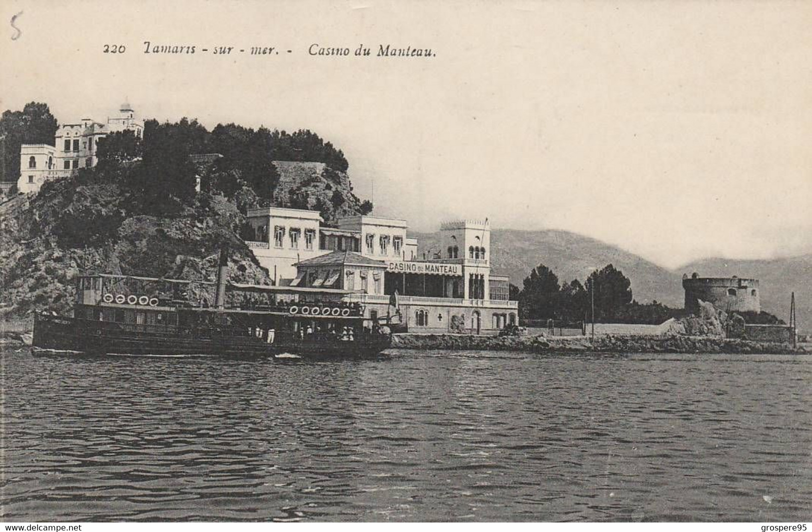 TAMARIS SUR MER CASINO DU MANTEAU 1919 - Tamaris