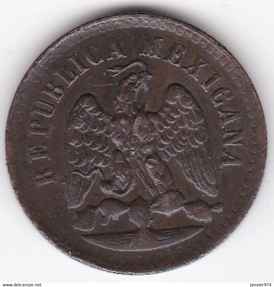 Mexique 1 Centavo 1888 Mo, En Cuivre, KM# 391 - México