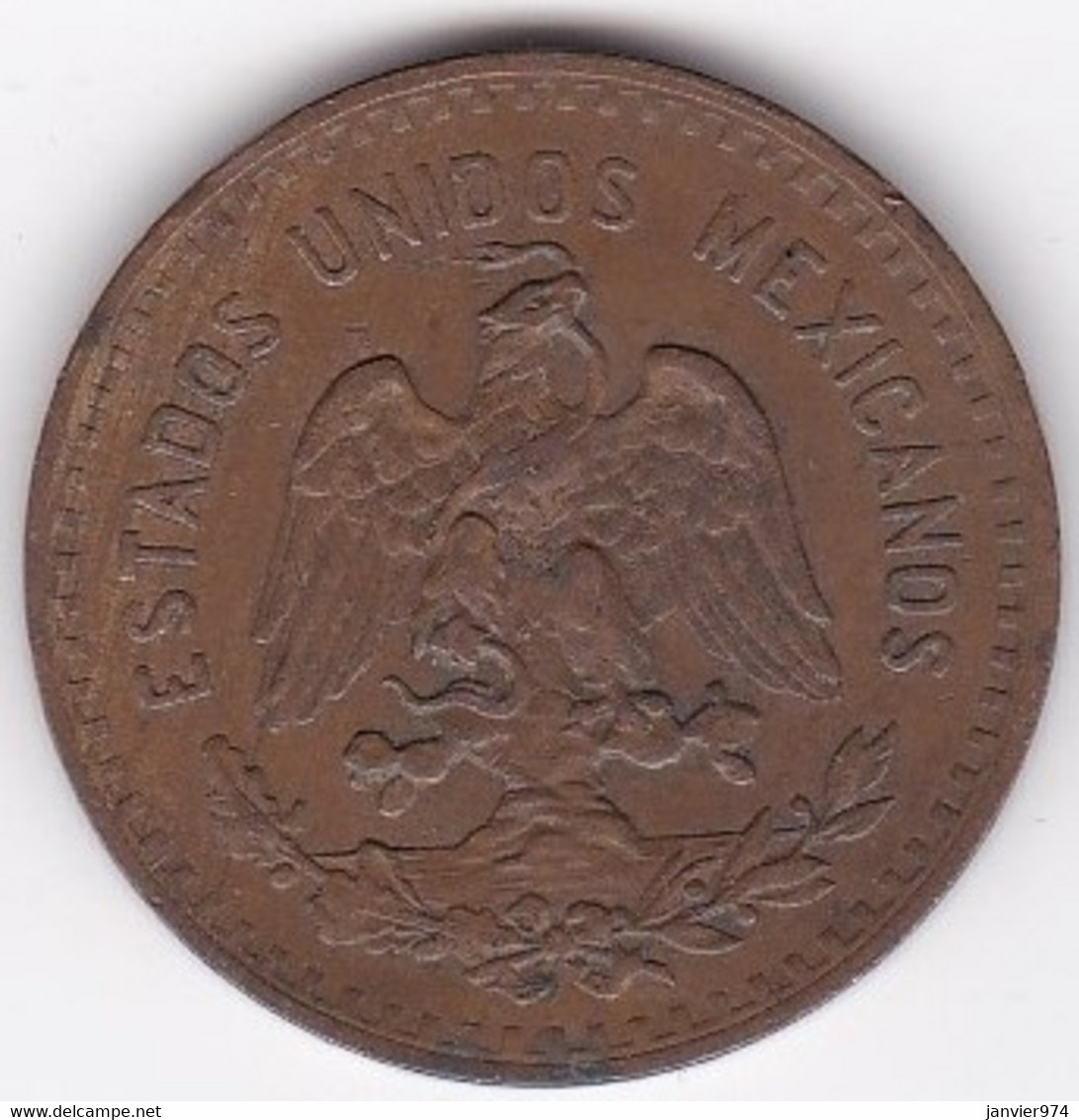 Mexique 5 Centavos 1925 Mo, En Cuivre, KM# 422 - Mexiko