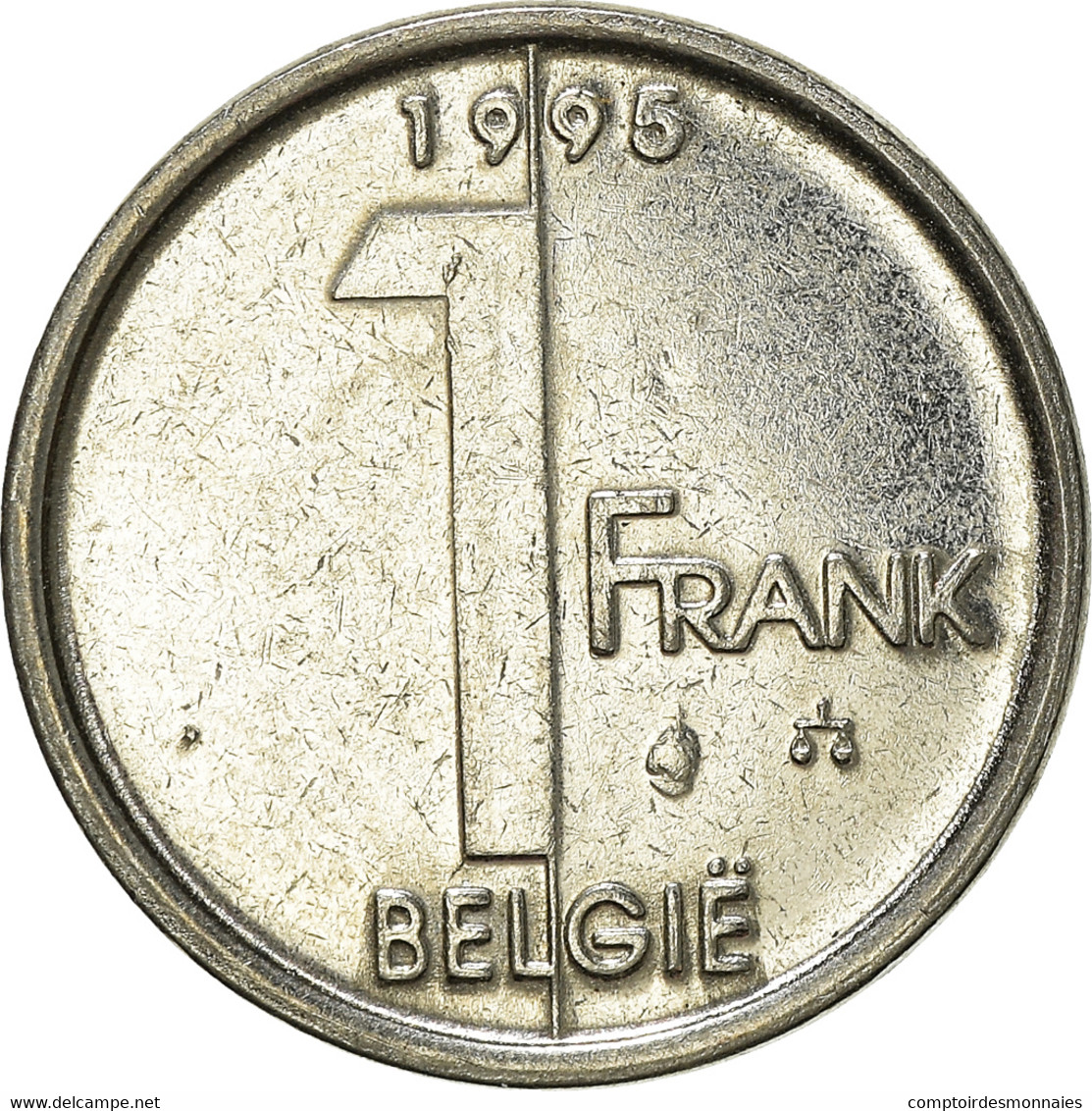 Monnaie, Belgique, Franc, 1995 - 1 Franc