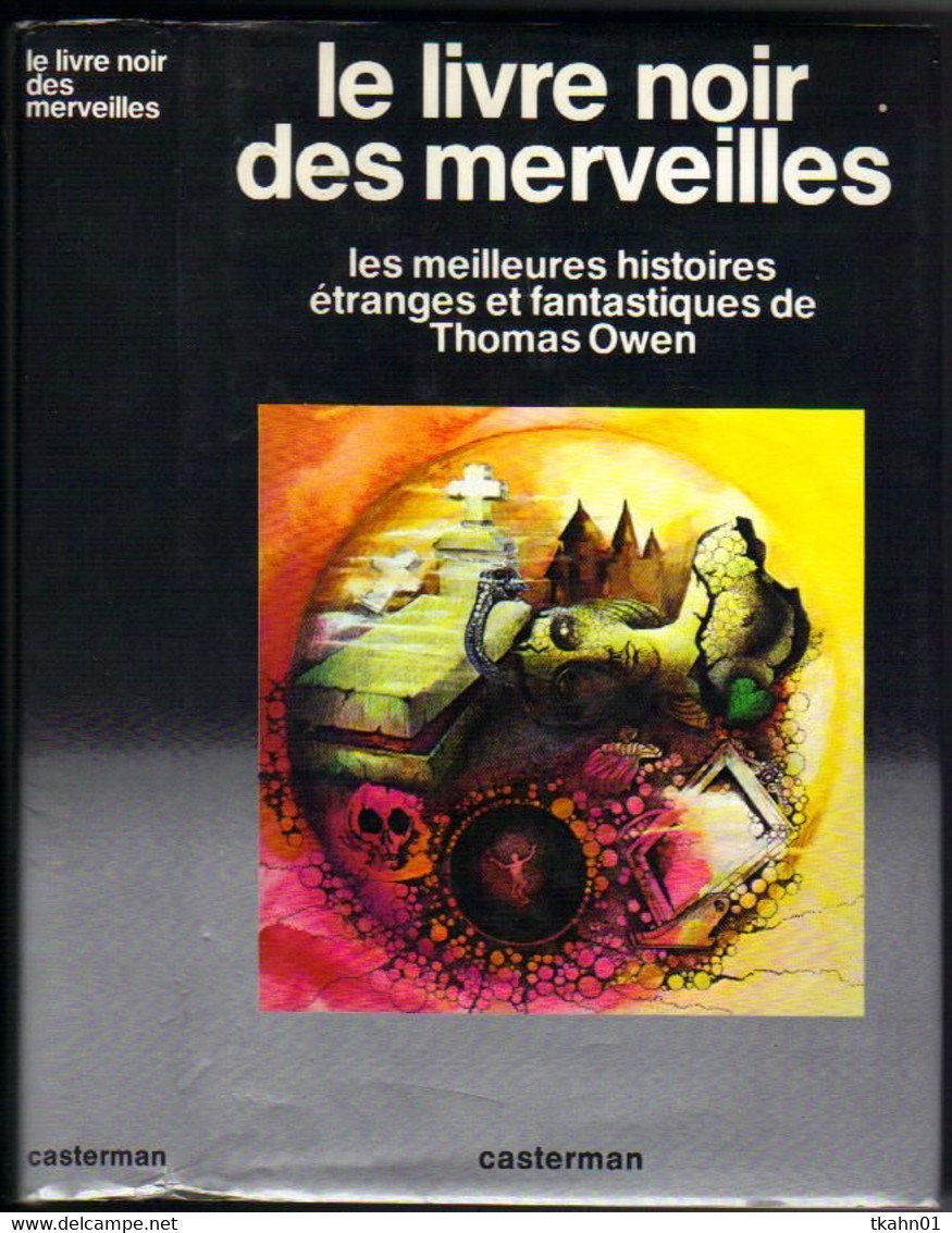 CASTERMAN  ANTHOLOGIE  " LE LIVRE NOIR DES MERVEILLES  "  OWEN - Casterman