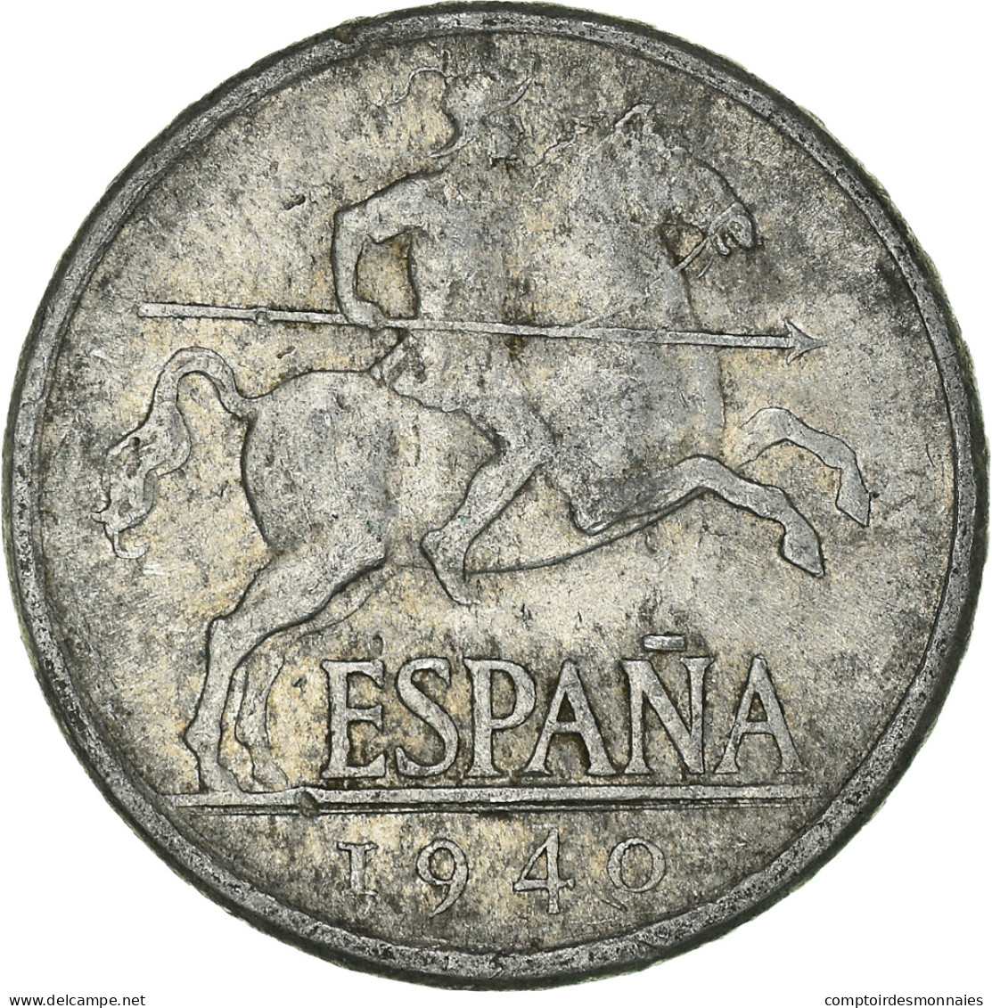 Monnaie, Espagne, 5 Centimos, 1940 - 5 Céntimos