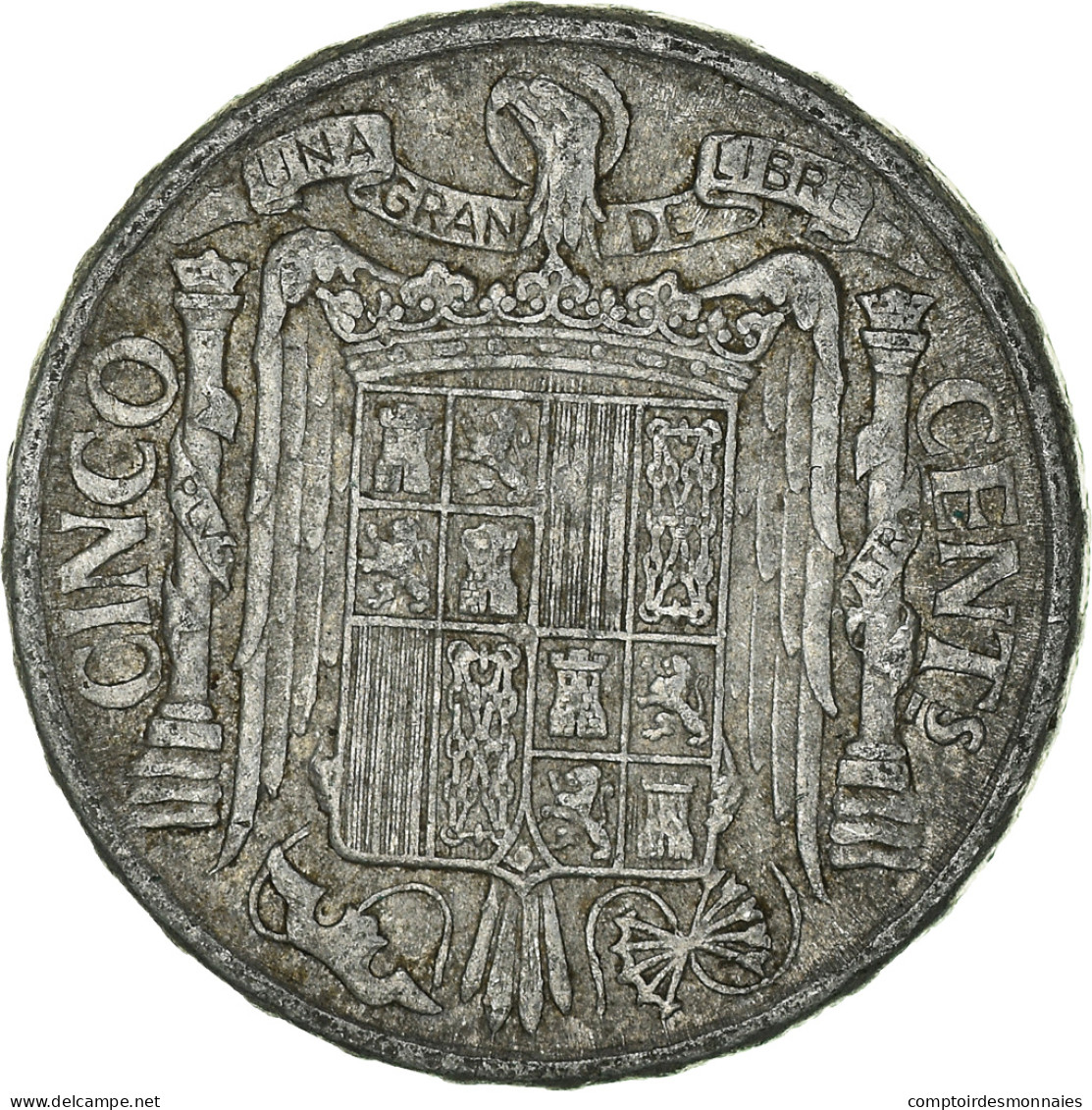 Monnaie, Espagne, 5 Centimos, 1940 - 5 Centimos