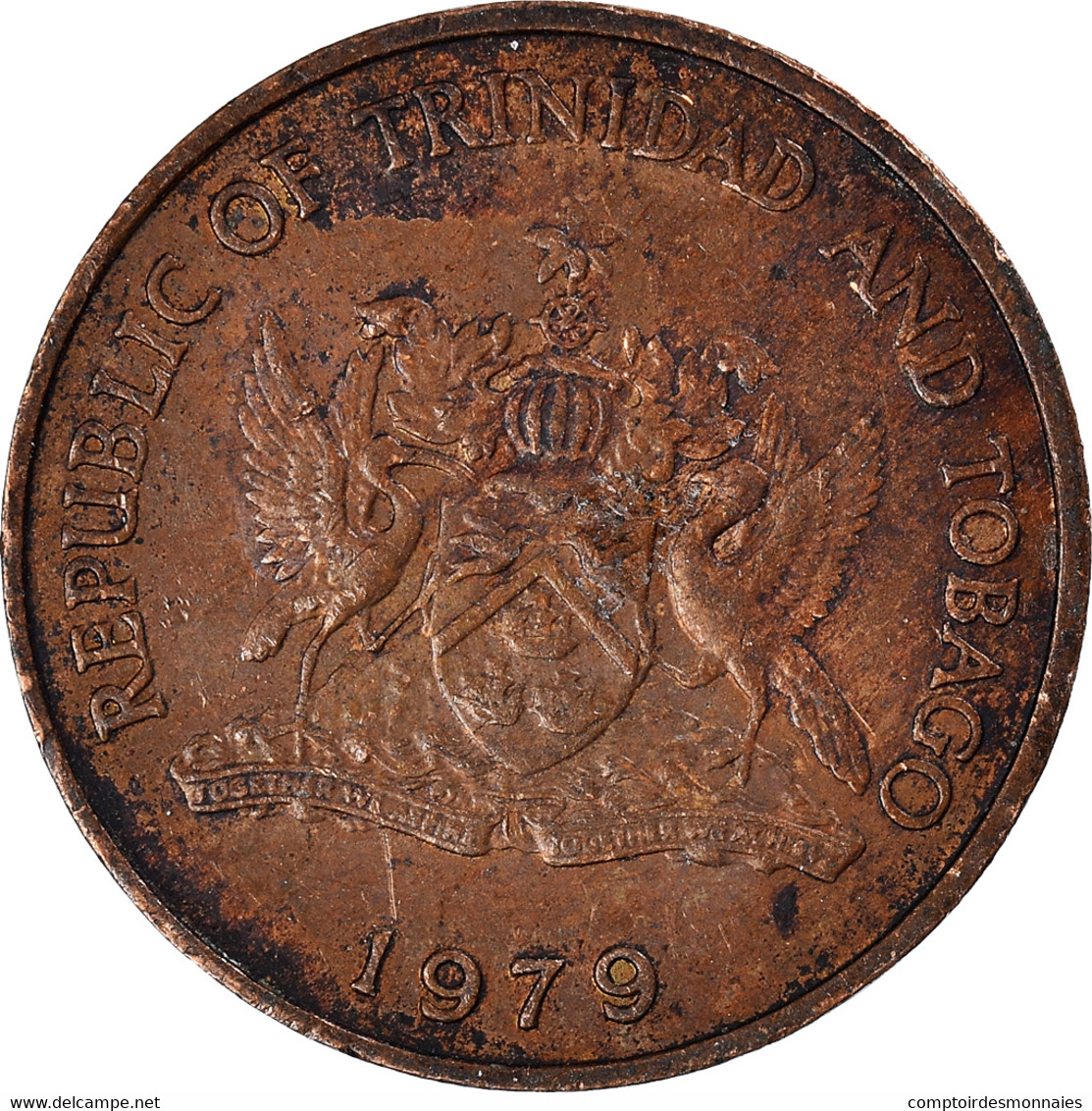 Monnaie, Trinité-et-Tobago, 5 Cents, 1979 - Trinidad Y Tobago