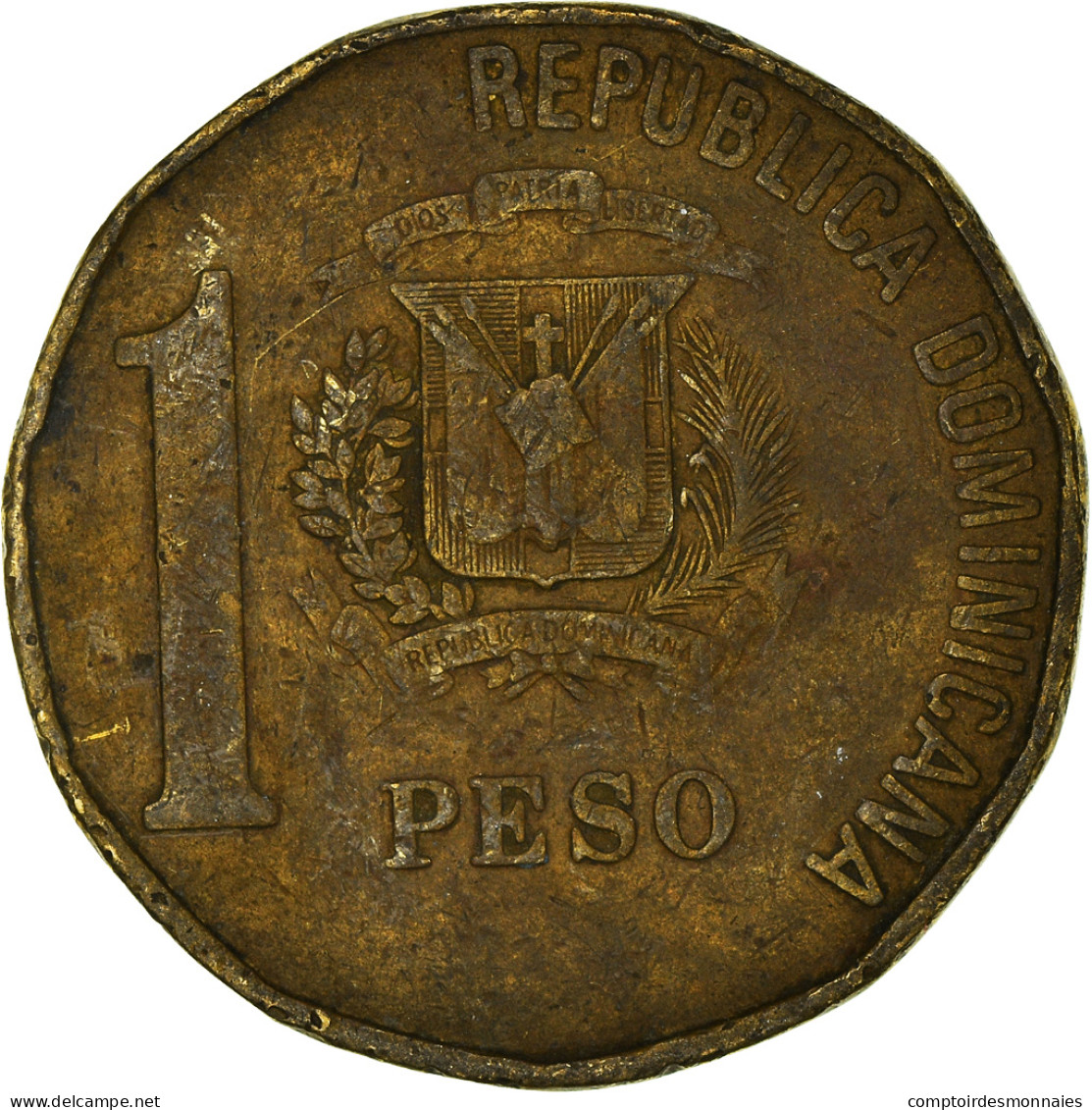 Monnaie, République Dominicaine, Peso, 1991 - Dominicana