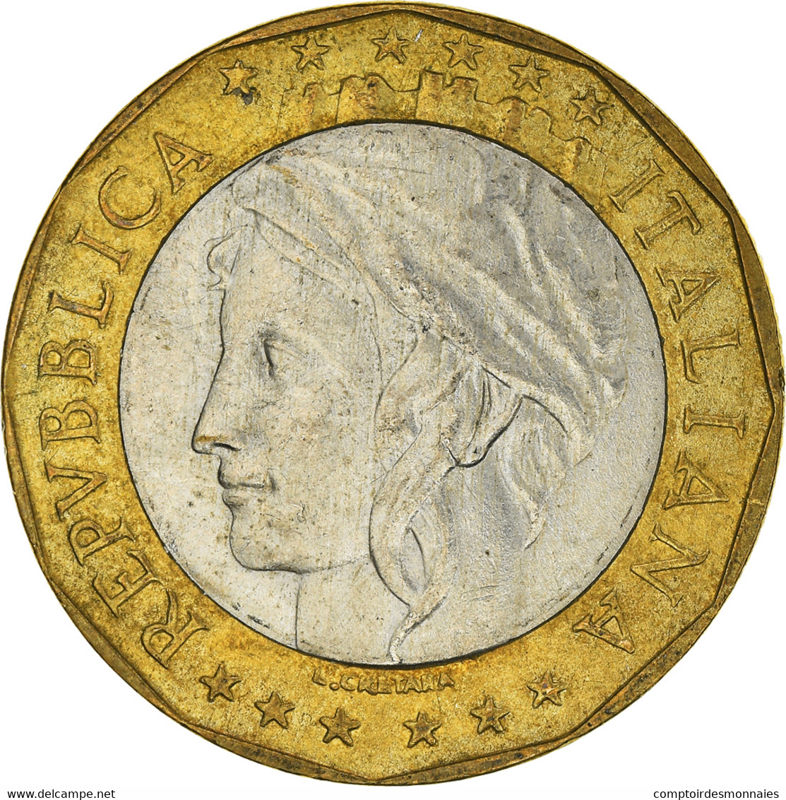 Monnaie, Italie, 1000 Lire, 1997 - 1 000 Lire