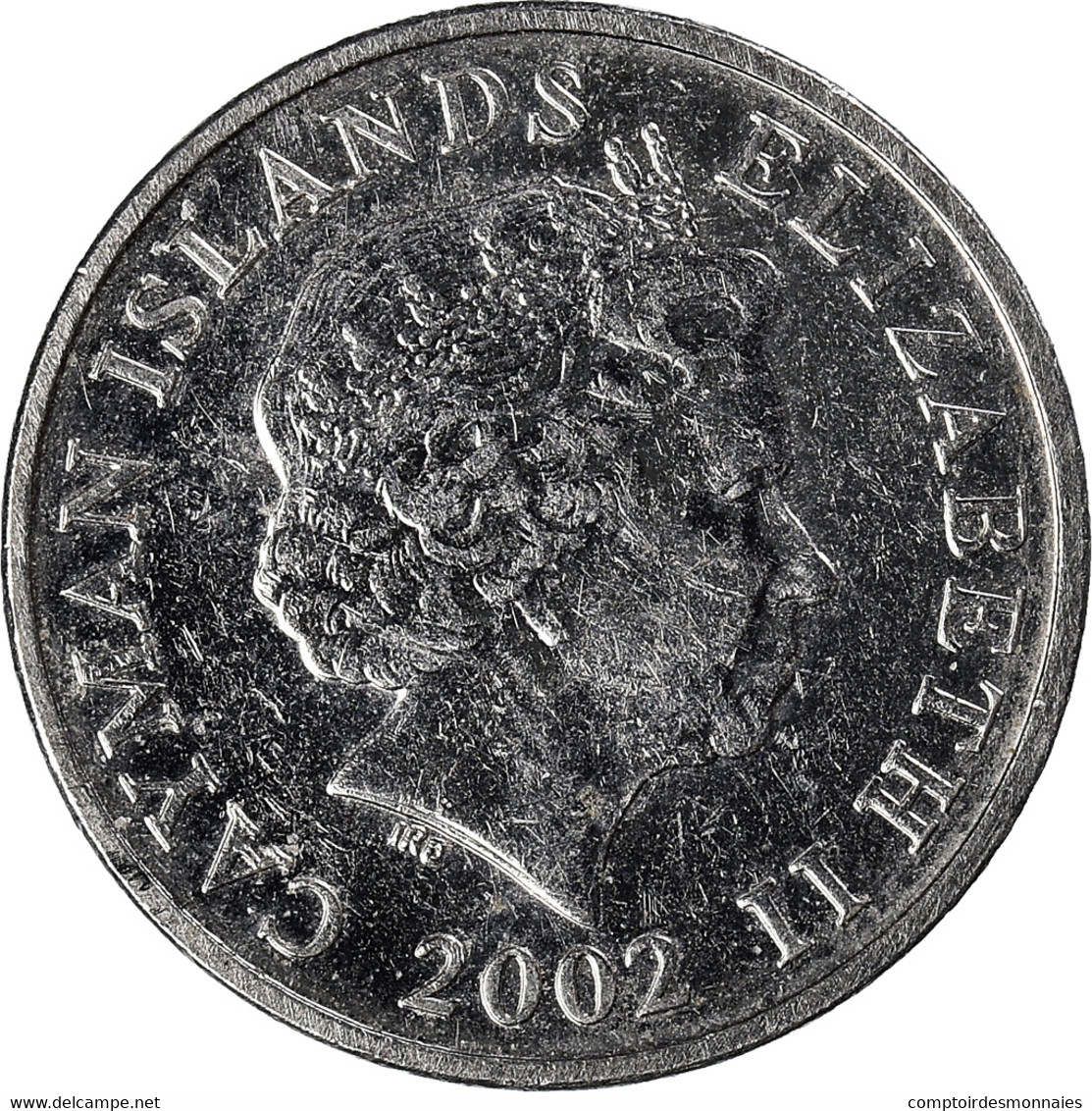 Monnaie, Îles Caïmans, 5 Cents, 2002 - Cayman (Isole)