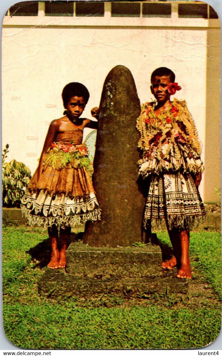 (1 H 1) Older - Fiji Killing Stone (posted To Australia In 1969) - Fidji