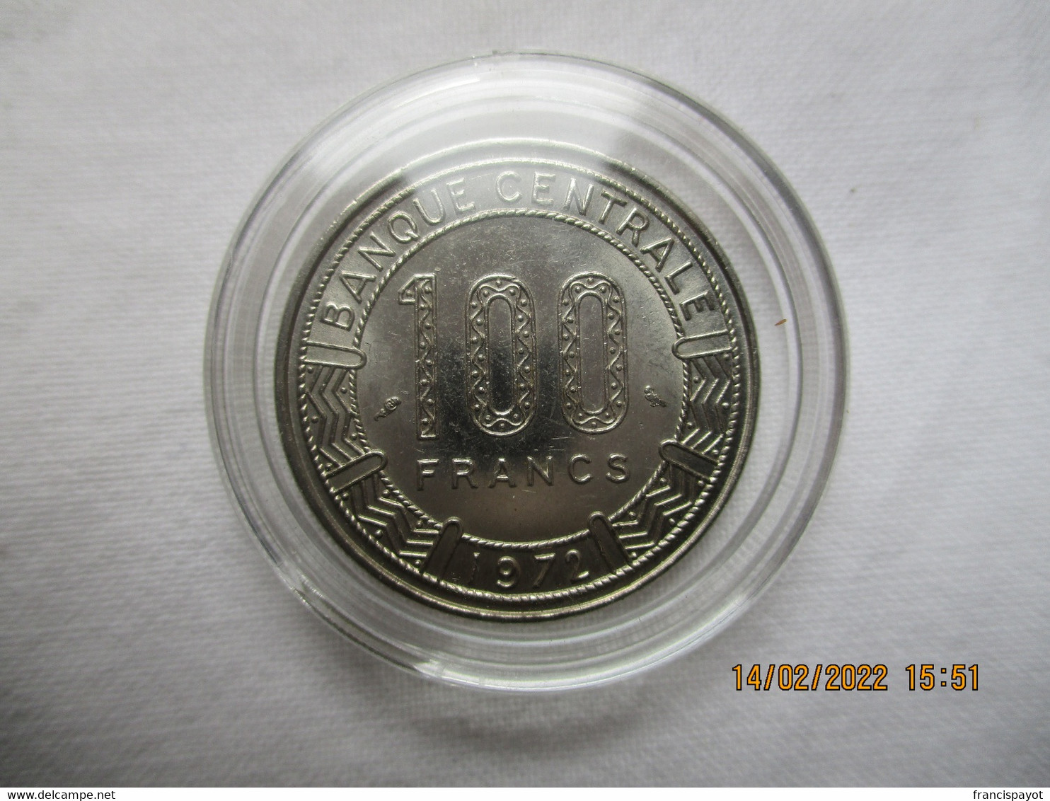 Cameroon: 100 Franc 1972 - Cameroun