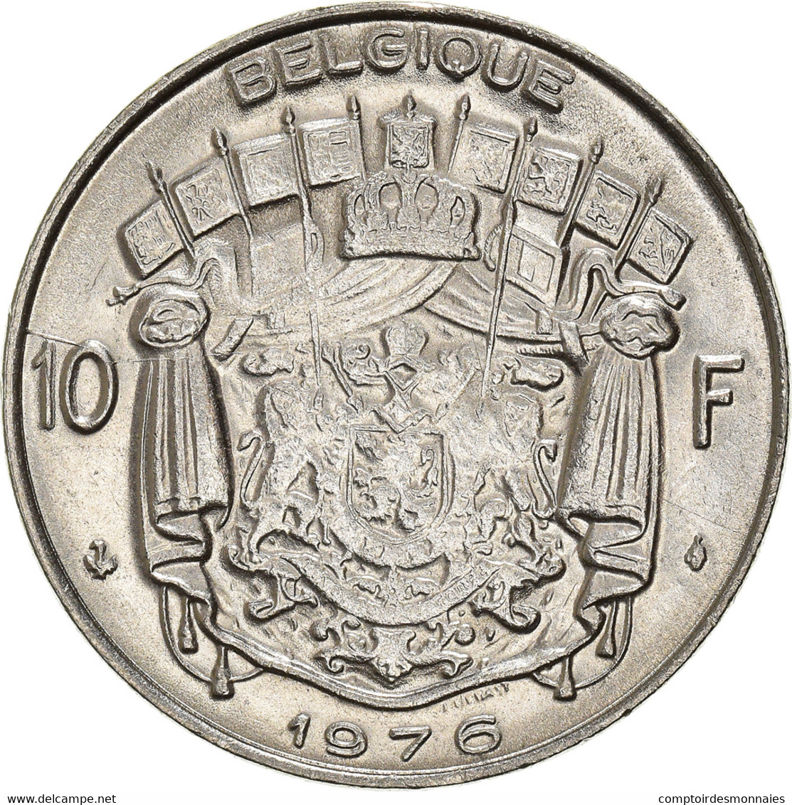 Monnaie, Belgique, 10 Francs, 10 Frank, 1976 - 10 Frank