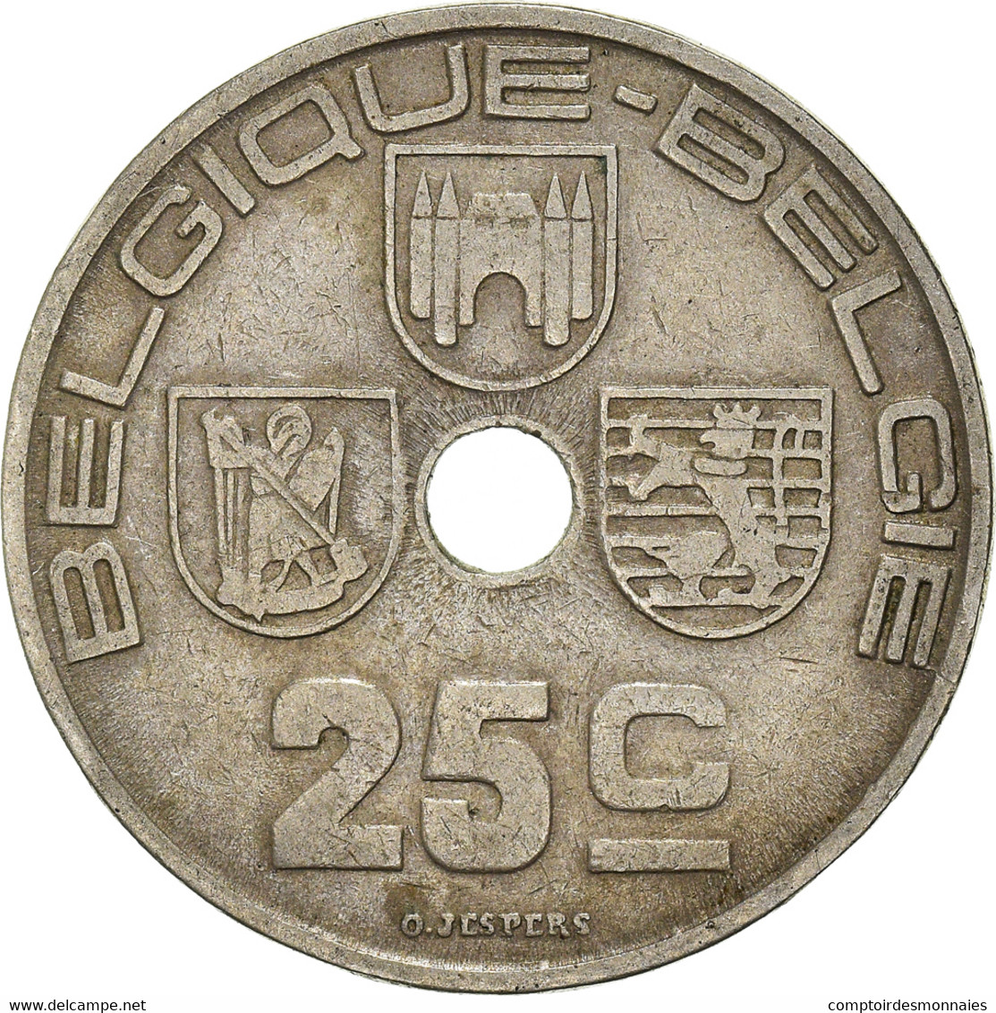 Monnaie, Belgique, 25 Centimes, 1939 - 25 Cents