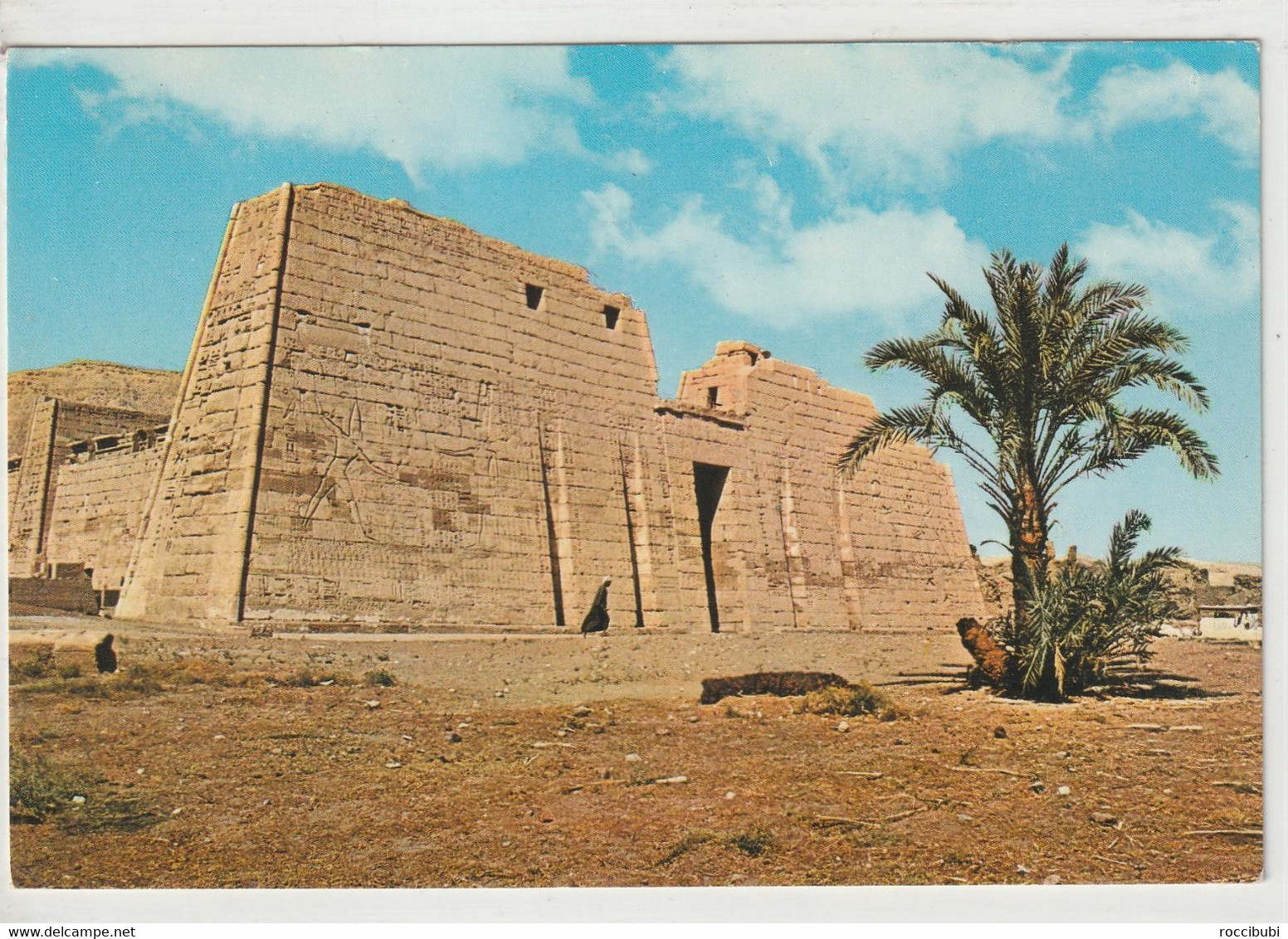 Thebes, Medinet Habu Tempel - Louxor