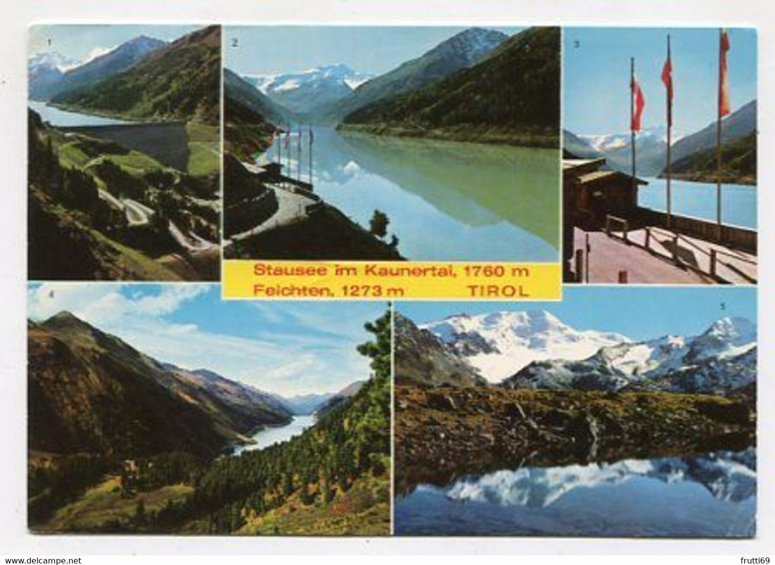 AK 042340 AUSTRIA - Stausee Im Kaunertal - Feichten - Kaunertal