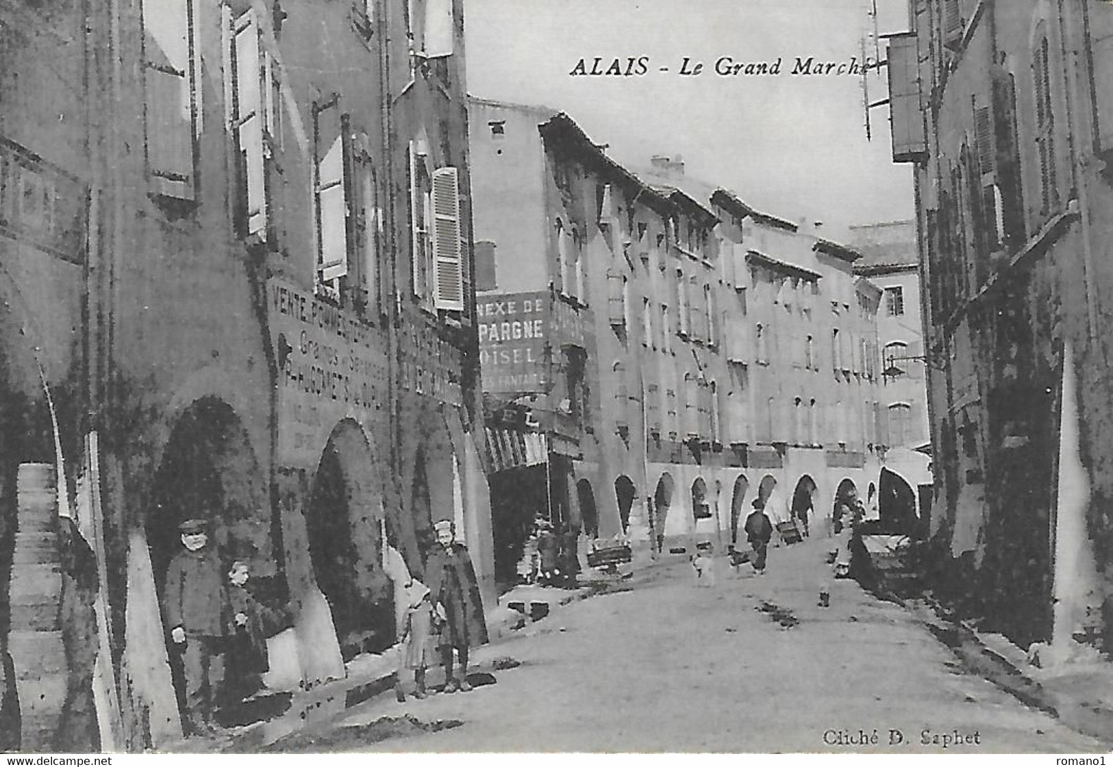 30)   ALAIS  -  Le Grand Marché - Alès