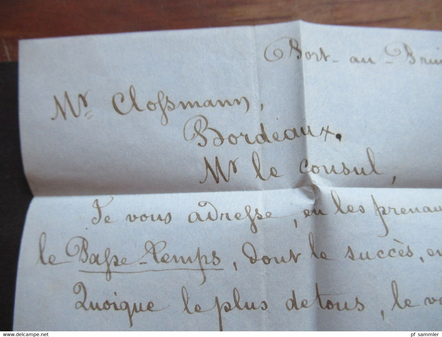 Haiti 1861 Schiffspost über London Port Au Prince - Bordeaux an den Consul d'Haiti Stempel GB 1F 60C und K1 Jacmel