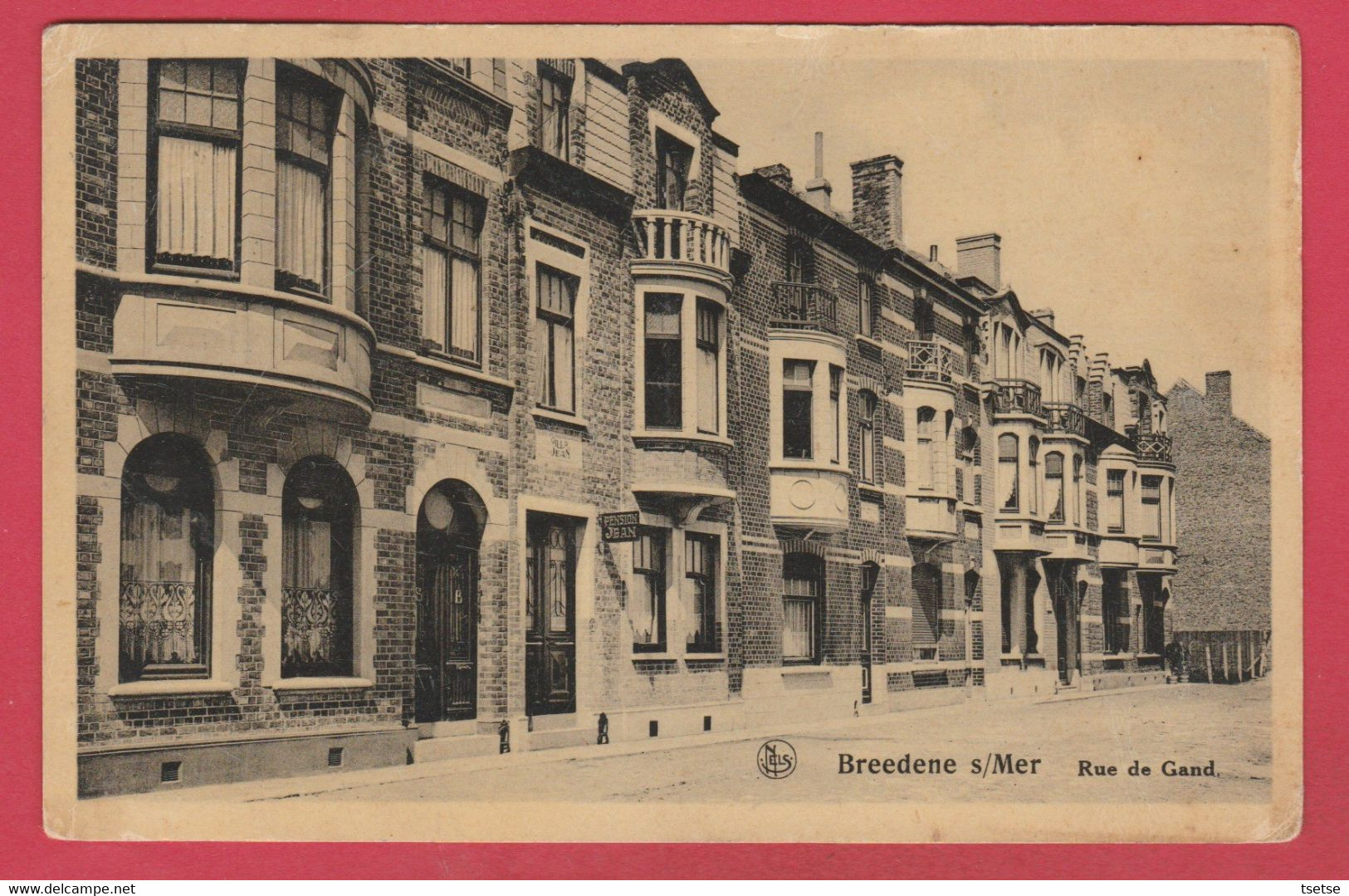 Bredene - Rue De Gand - 1934 ( Verso Zien ) - Bredene