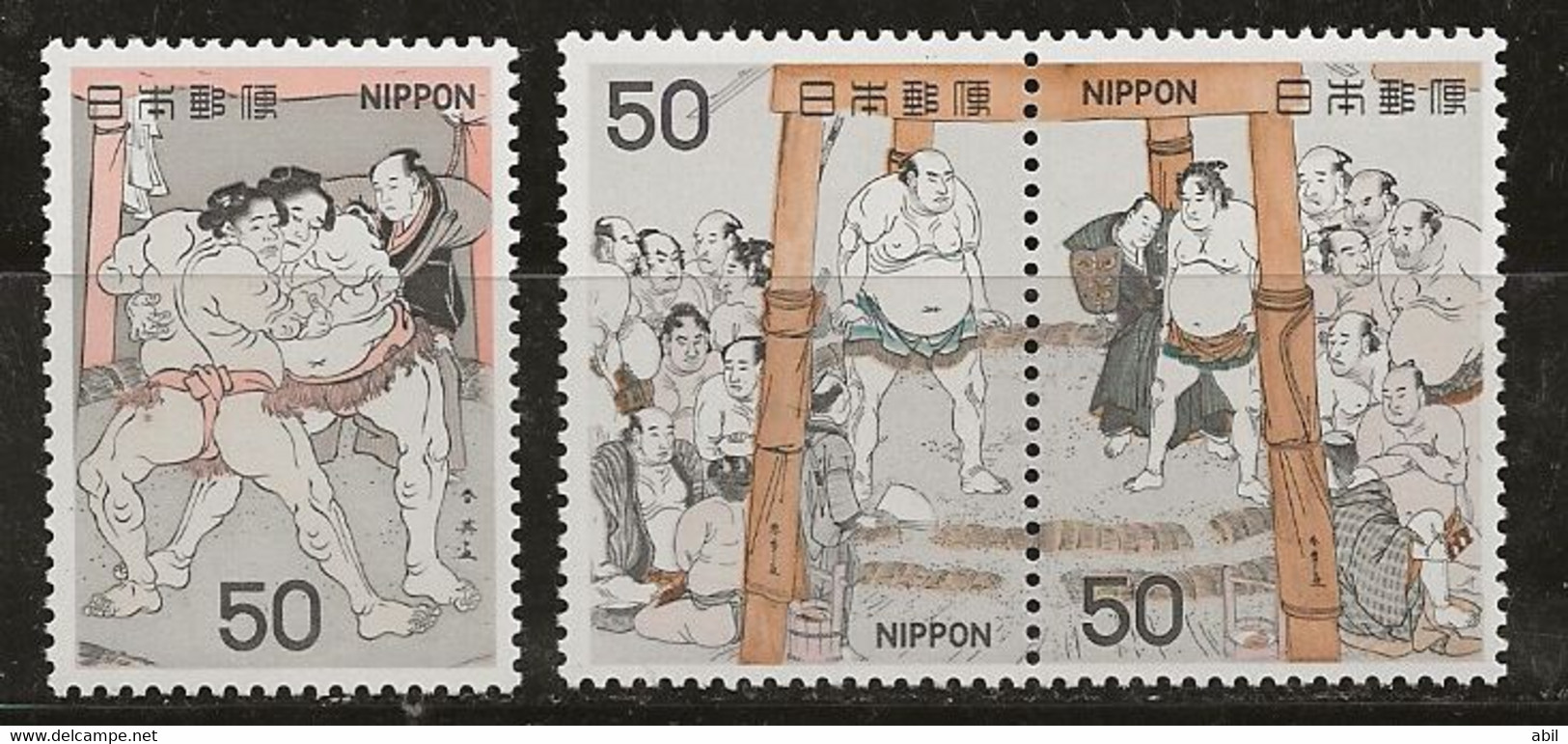 Japon 1978 N° Y&T : 1266 à 1268 ** - Nuovi