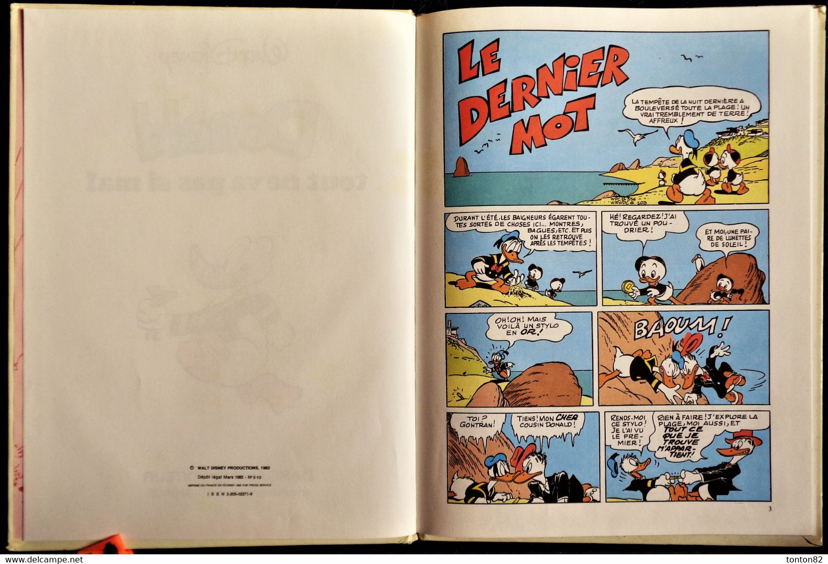 DONALD - 3 - Tout Ne Va Pas Si Mal - Dargaud - ( EO 1980 ) . - Donald Duck