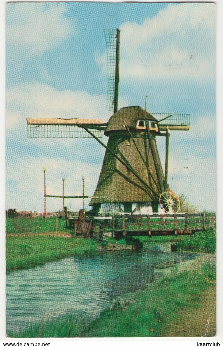 Hazerswoude - Achtkantige Watermolen - (Nederland / Zuid-Holland) - Moulin/Molen/Mühle/Mill - 1962 - Alphen A/d Rijn