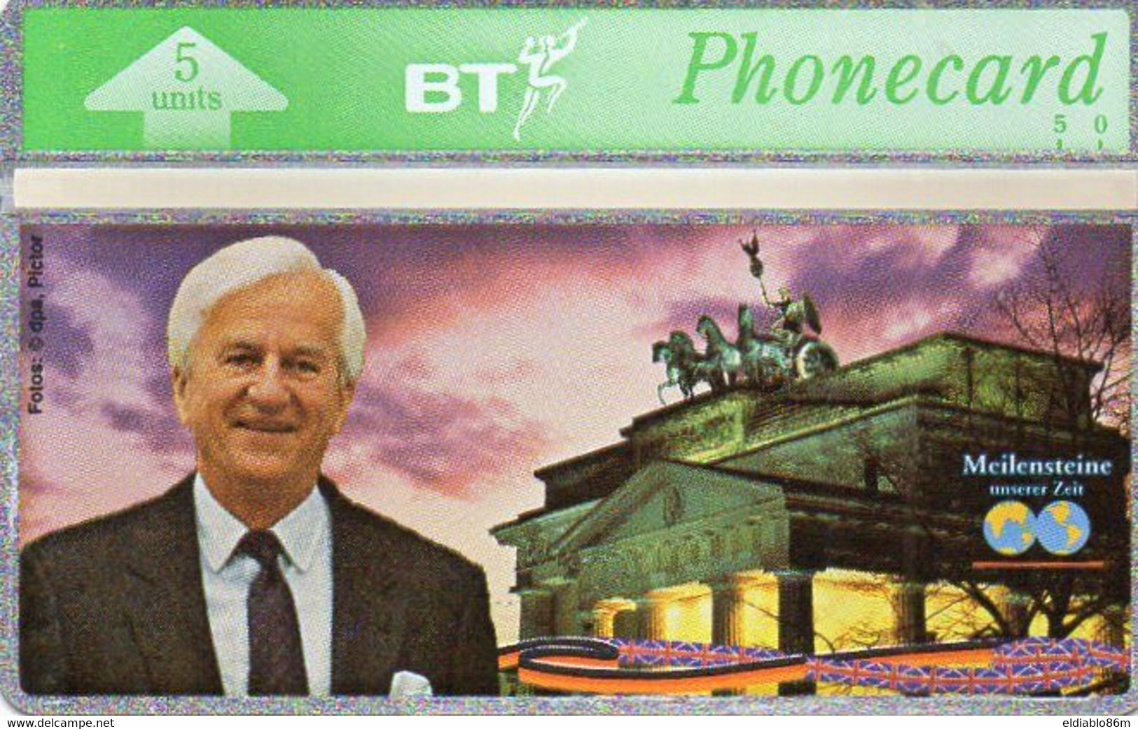 UNITED KINGDOM - L&G - BT0-028 - RICHARD VON WEIZSACKER - BERLIN MAYOR - 304B - MINT - BT Emissioni Straniere