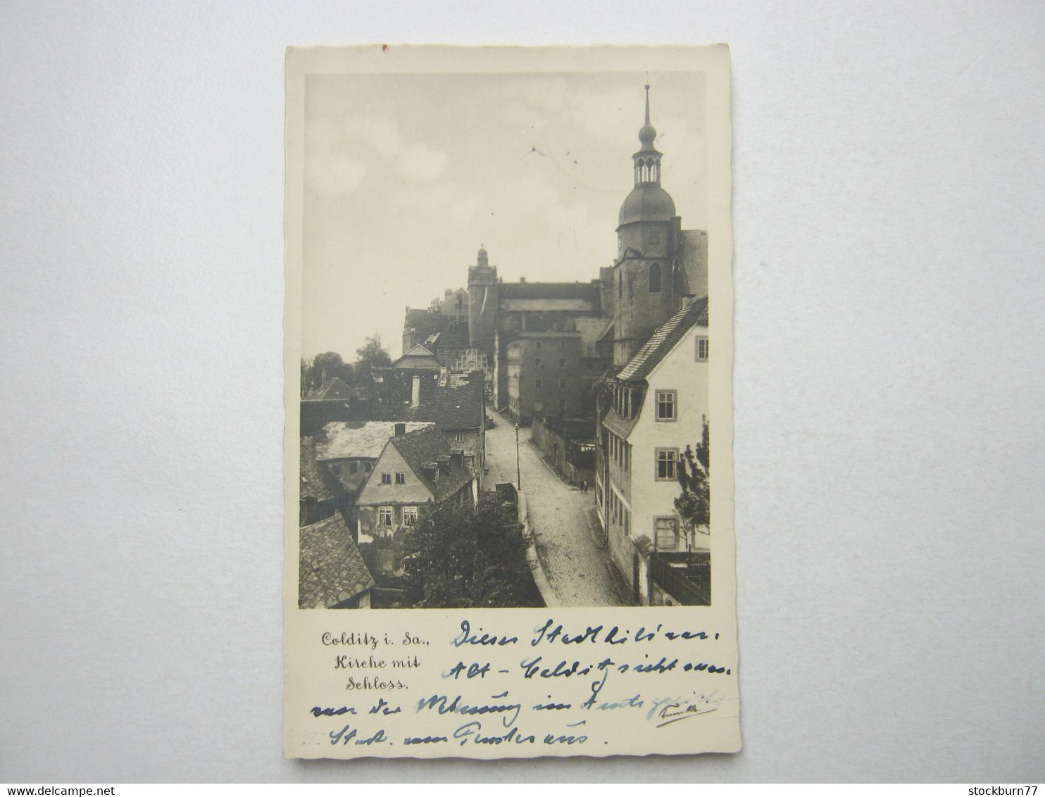 COLDITZ   ,  Schöne Karte 1935 - Colditz