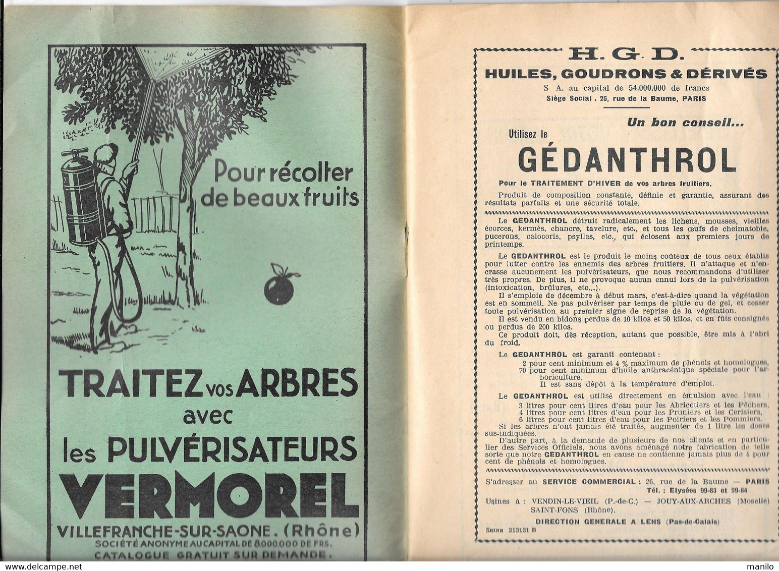 Bulletin Mensuel LA POMOLOGIE FRANCAISE -Février 1942 -Rédacteur L.CHASSET -Traitement, Noix De Grenoble, PUBLICITES - Rhône-Alpes