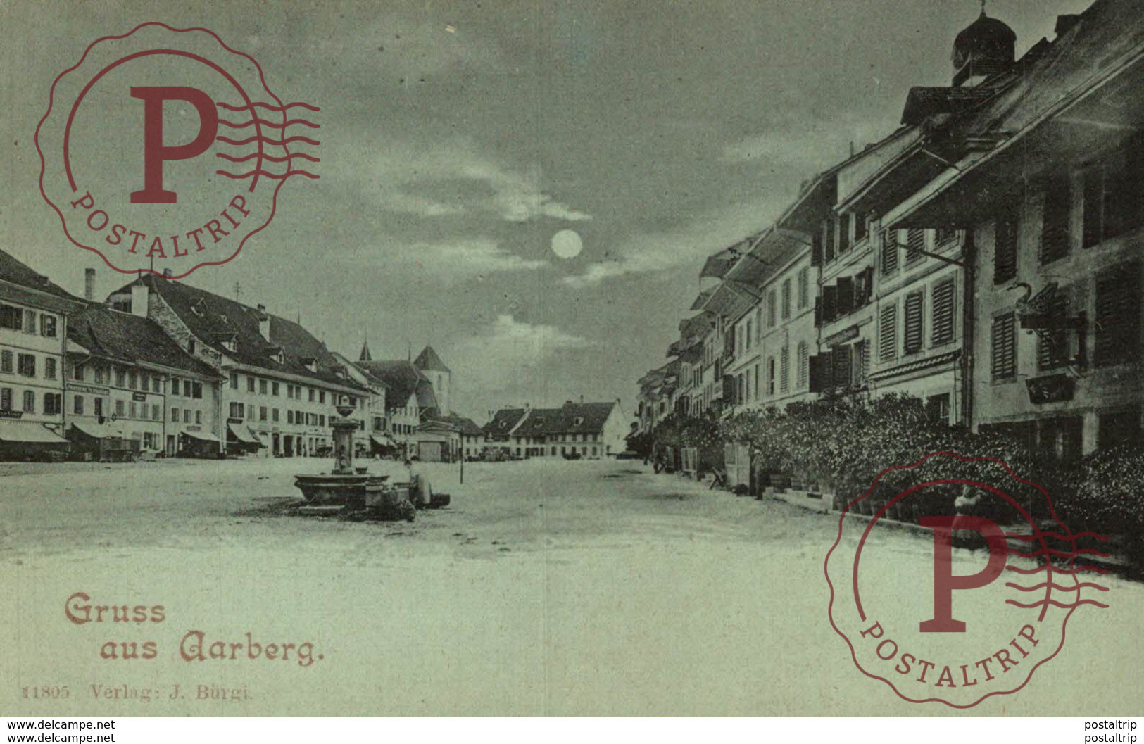 TRES RARE  GRUSS AUS AARBERG - Aarberg