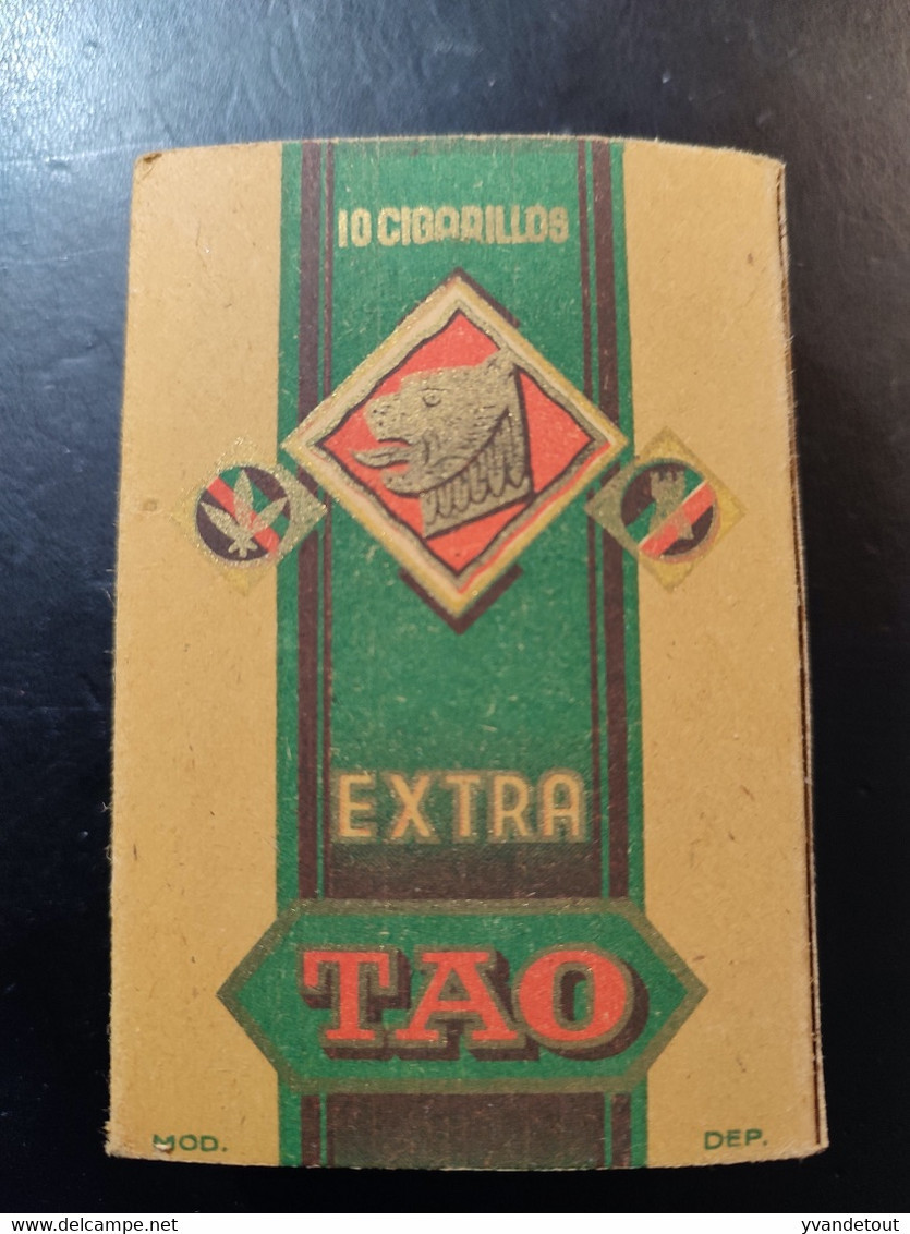 Boite Complète De 10 Cigarillos. TAO Extra. Belgique. Tabac. - Sonstige & Ohne Zuordnung