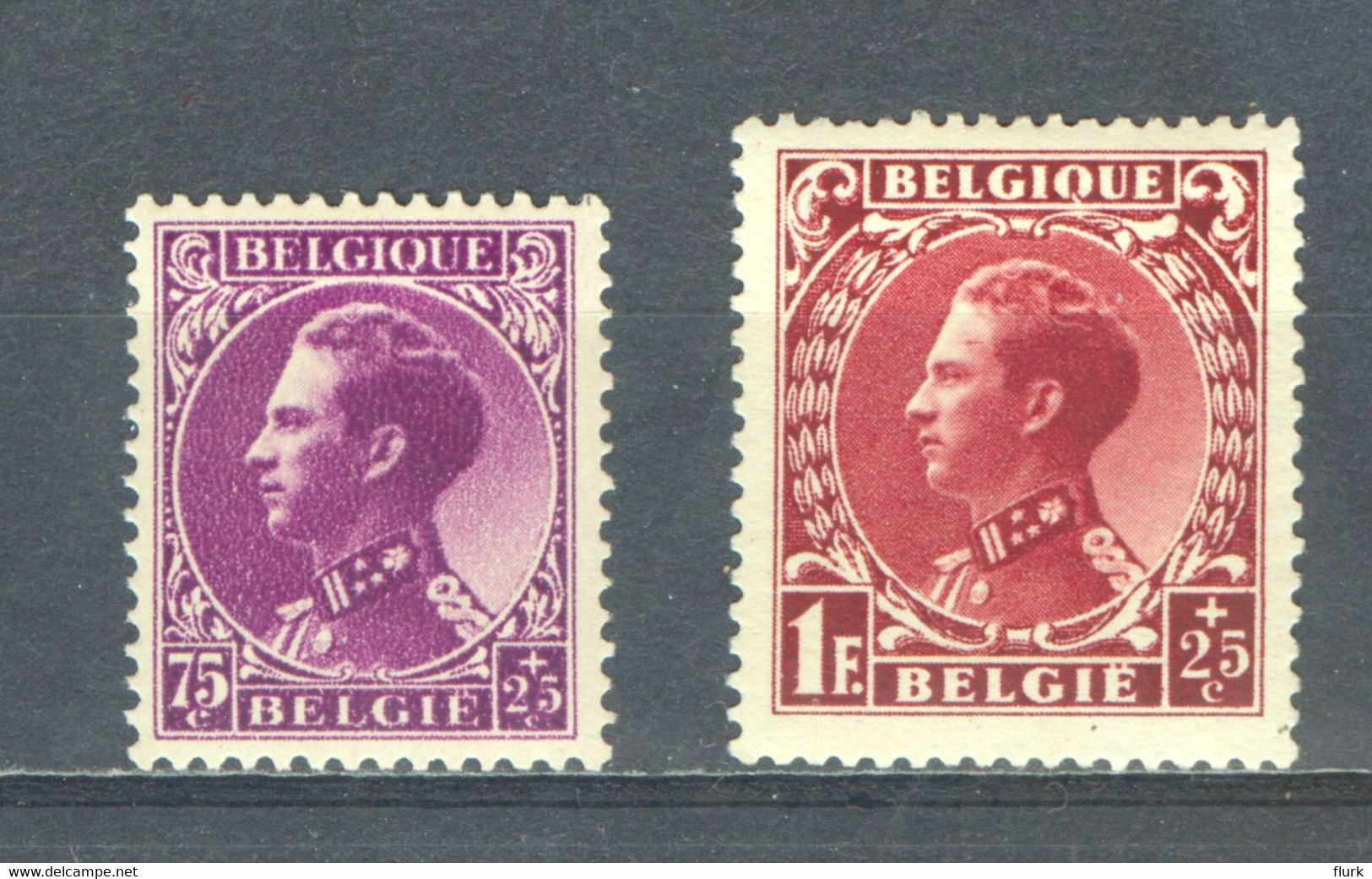 België Nr 391-393 X Cote €12 Perfect - 1934-1935 Leopoldo III