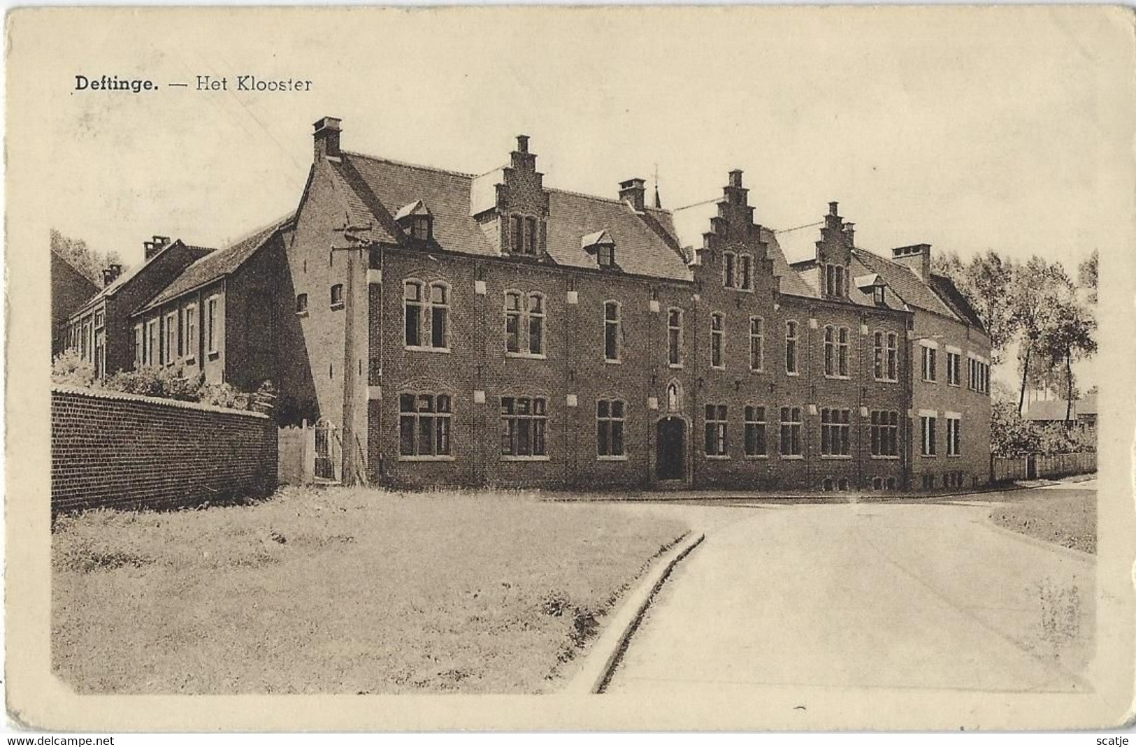 Deftinge.   -   Het Klooster. - Lierde