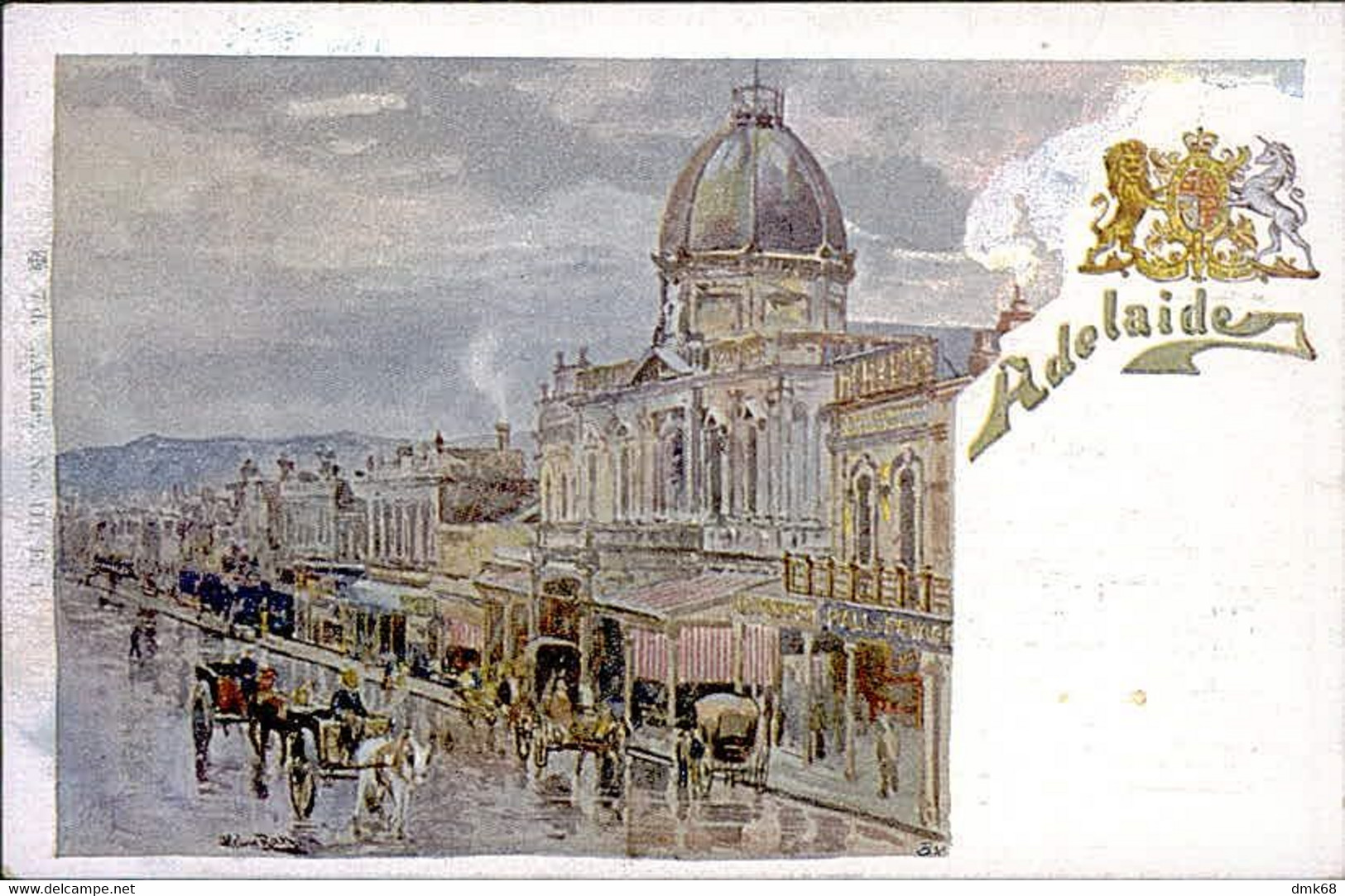 AUSTRALIA - ADELAIDE - SIGNED  HEINE RATH - 1890s (12644) - Adelaide