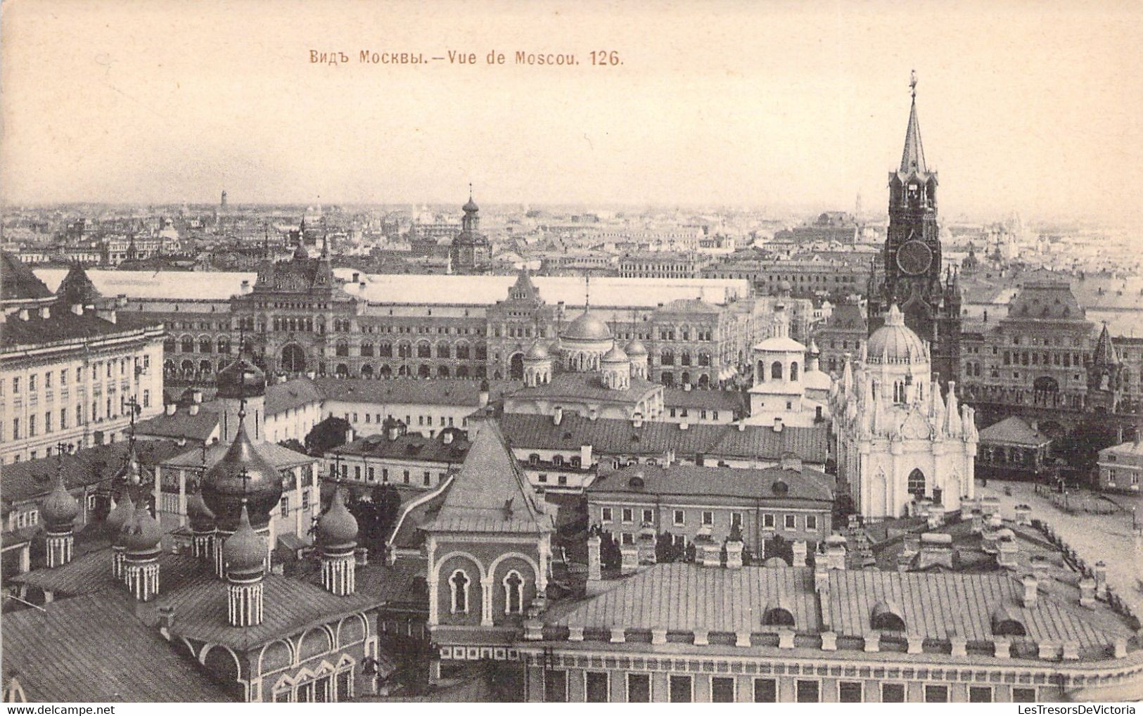 Vue De Moscou - N°126 - Phototypie Scherer Nabholz And Co - Russie