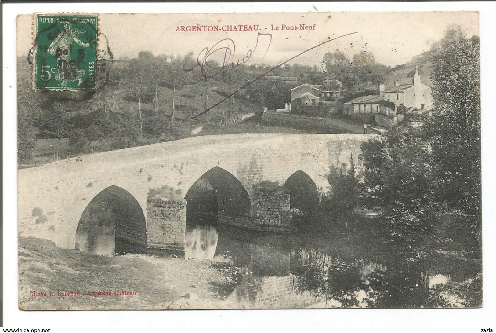 79.134/ ARGENTON CHATEAU - Le Pont Neuf - Argenton Chateau