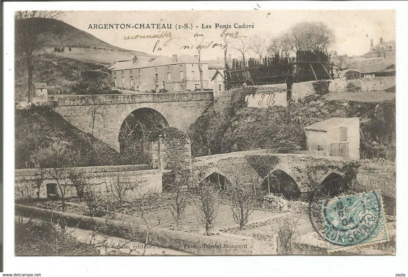 79.135/ ARGENTON CHATEAU - Le Pont Cadoré - Argenton Chateau