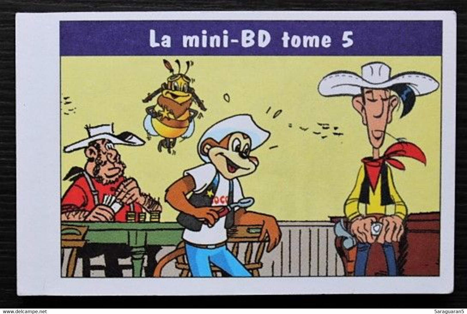 MINI BD LUCKY LUKE - Tome 5 - Mini Album Publicitaire Kellogg's 2002 - Lucky Luke