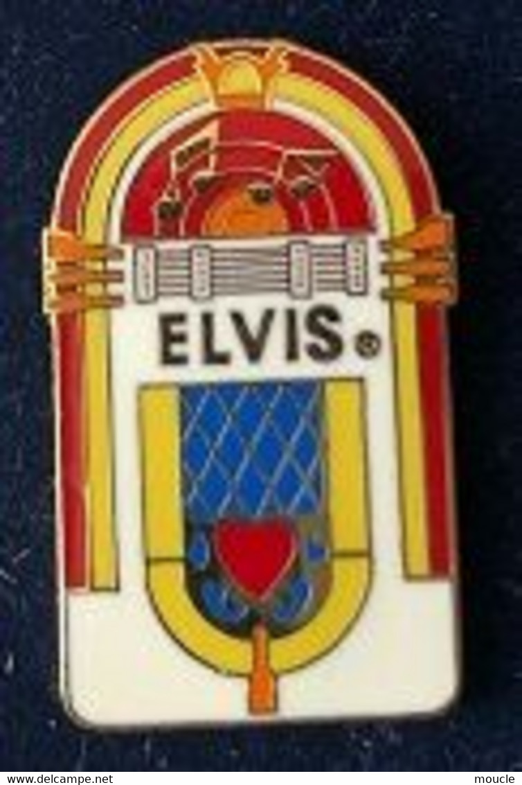 ELVIS PRESLEY - JUKE BOX - EGF - COEUR - NOTES DE MUSIQUE - KING - ROCK'N ROLL    - (30) - Musique