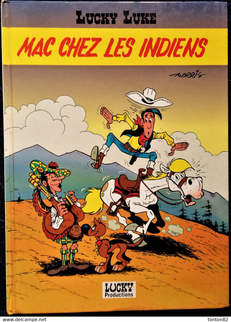 Morris - Lucky Luke - MAC Chez Les Indiens - LUCKY Productions / ESSO - ( EO 1995 )  . - Lucky Luke