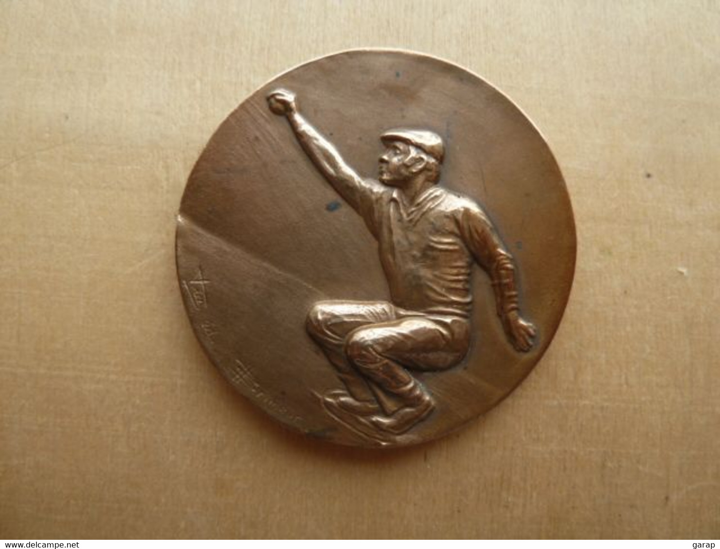 DA-056 Médaille Bronze ( Sur Tranche) Gravée Piery, TYA éditeur ,Brimeur Offerte Par Le Conseil Général Des B.du Rhône - Pétanque