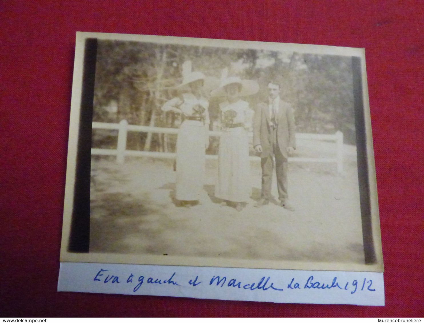 (44) - LA BAULE 1912 -  EVA (a Gauche) ET MARCELLE - Personnes Identifiées