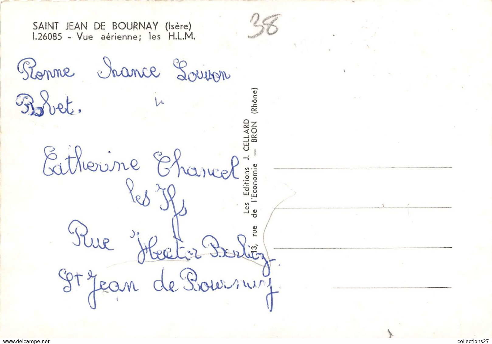 38-SAINT-JEAN-DE-BOURNAY-VUE AÉRIENNE - Saint-Jean-de-Bournay