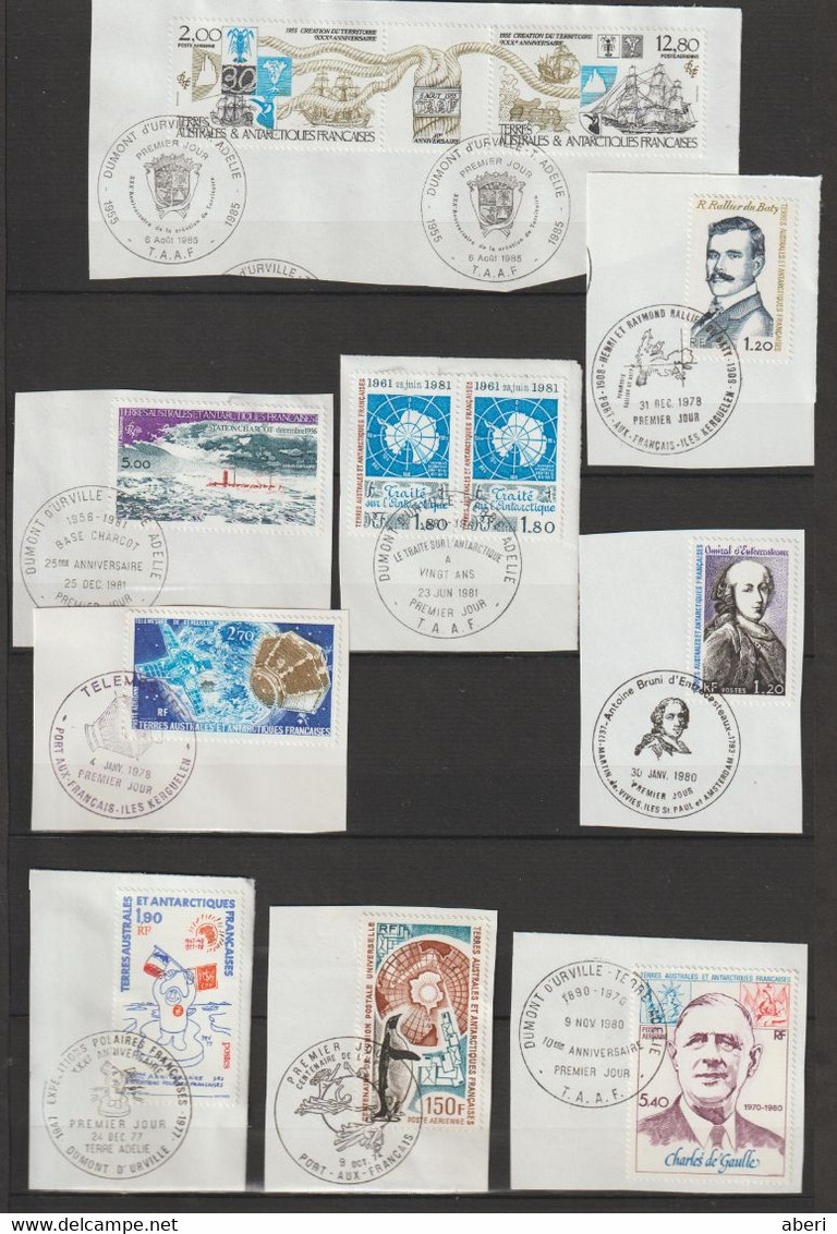 Lot 2 - Timbres Divers - TAAF. - Collections, Lots & Séries
